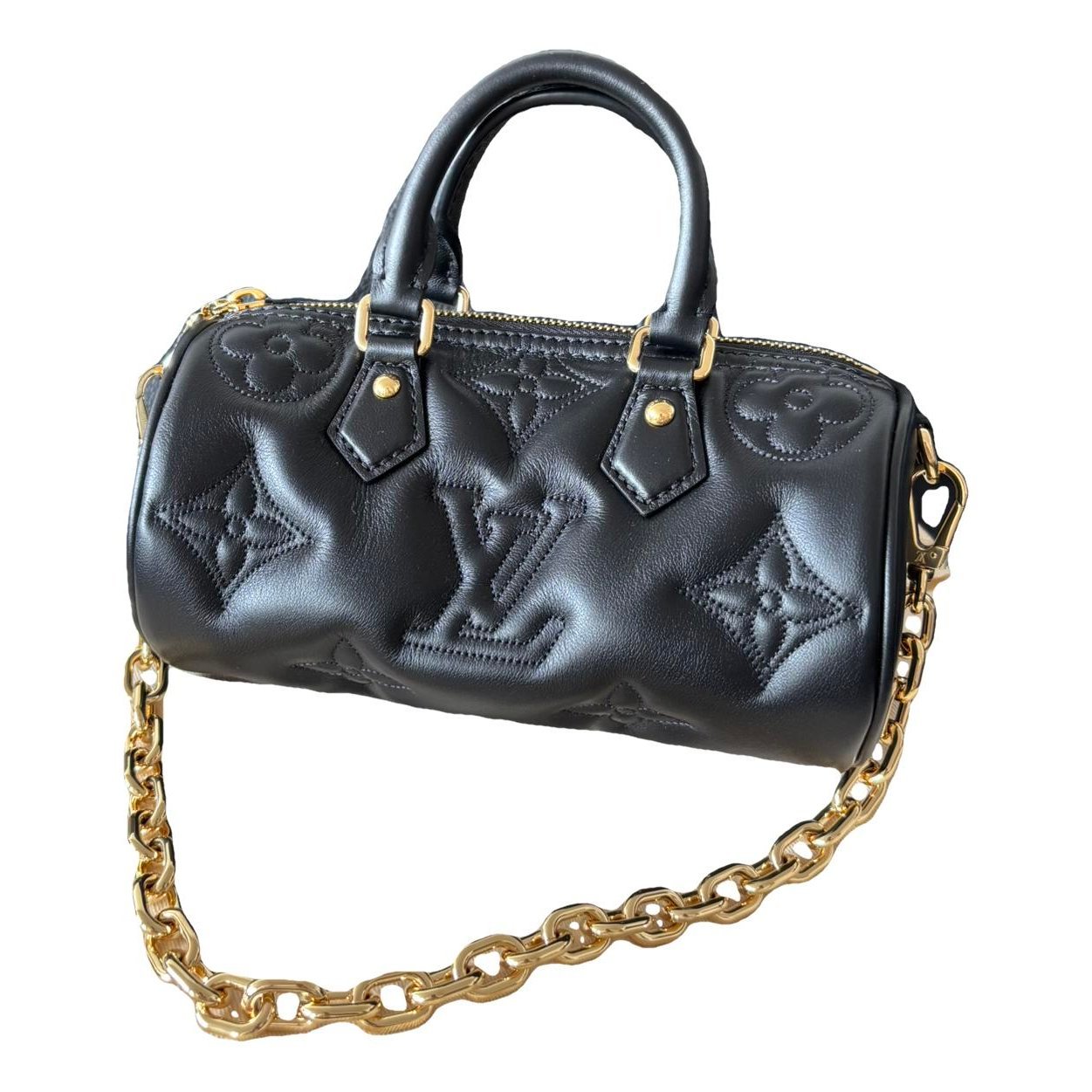 Papillon BB leather handbag