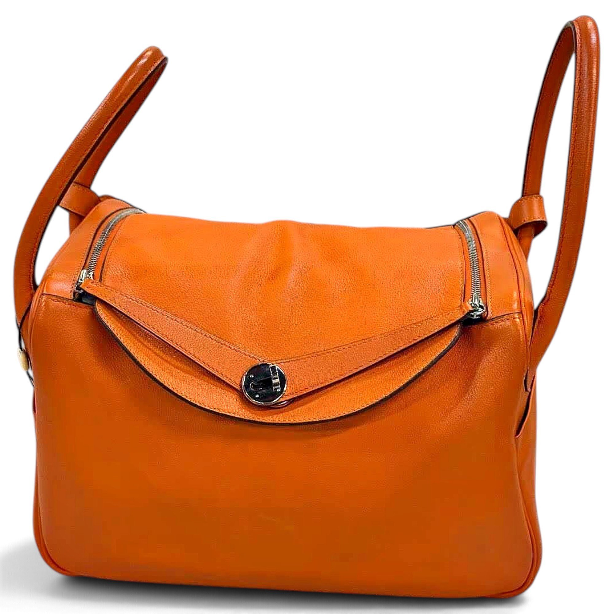 Lindy leather handbag