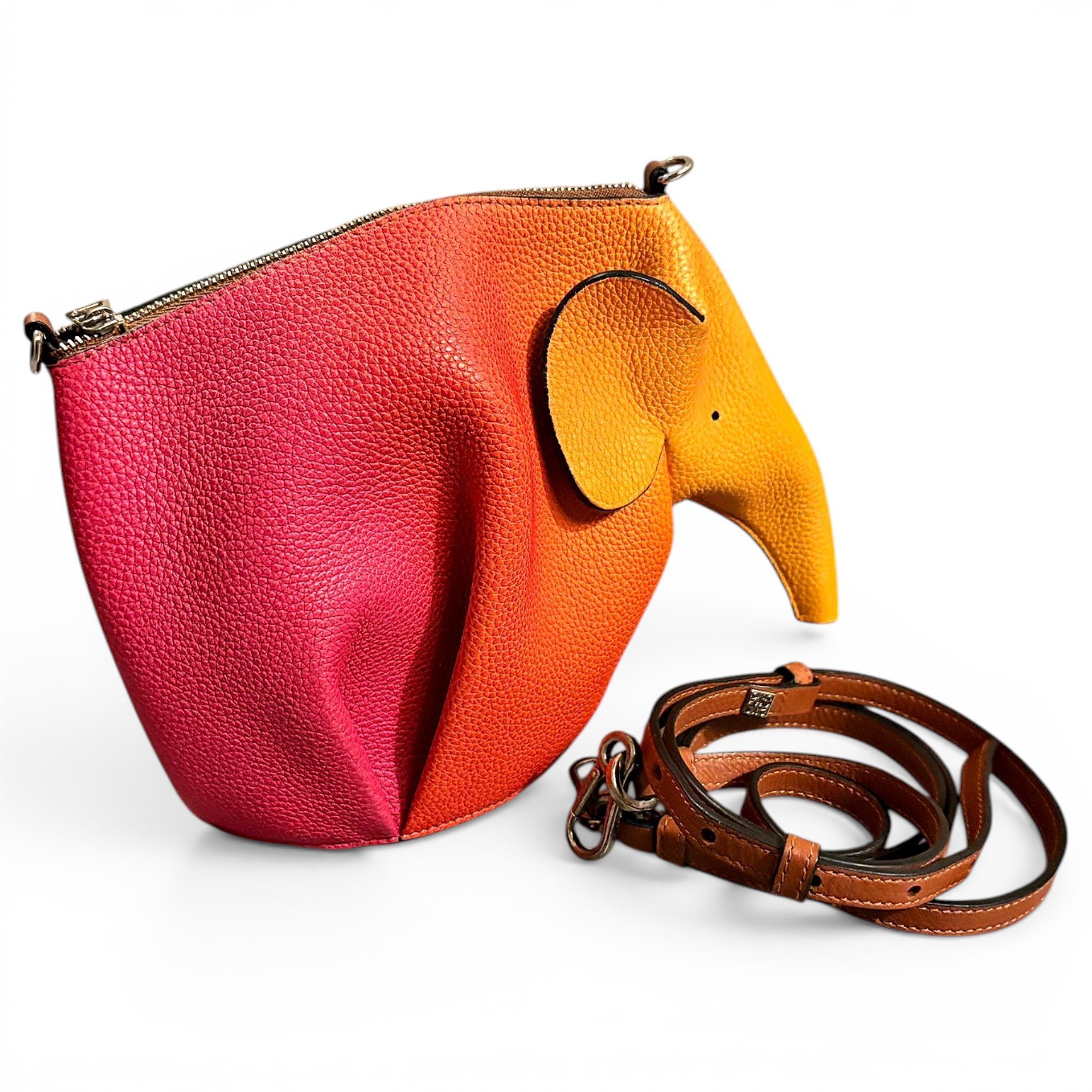 Animals pony-style calfskin handbag