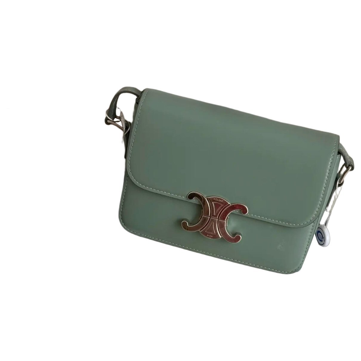 Triomphe leather handbag