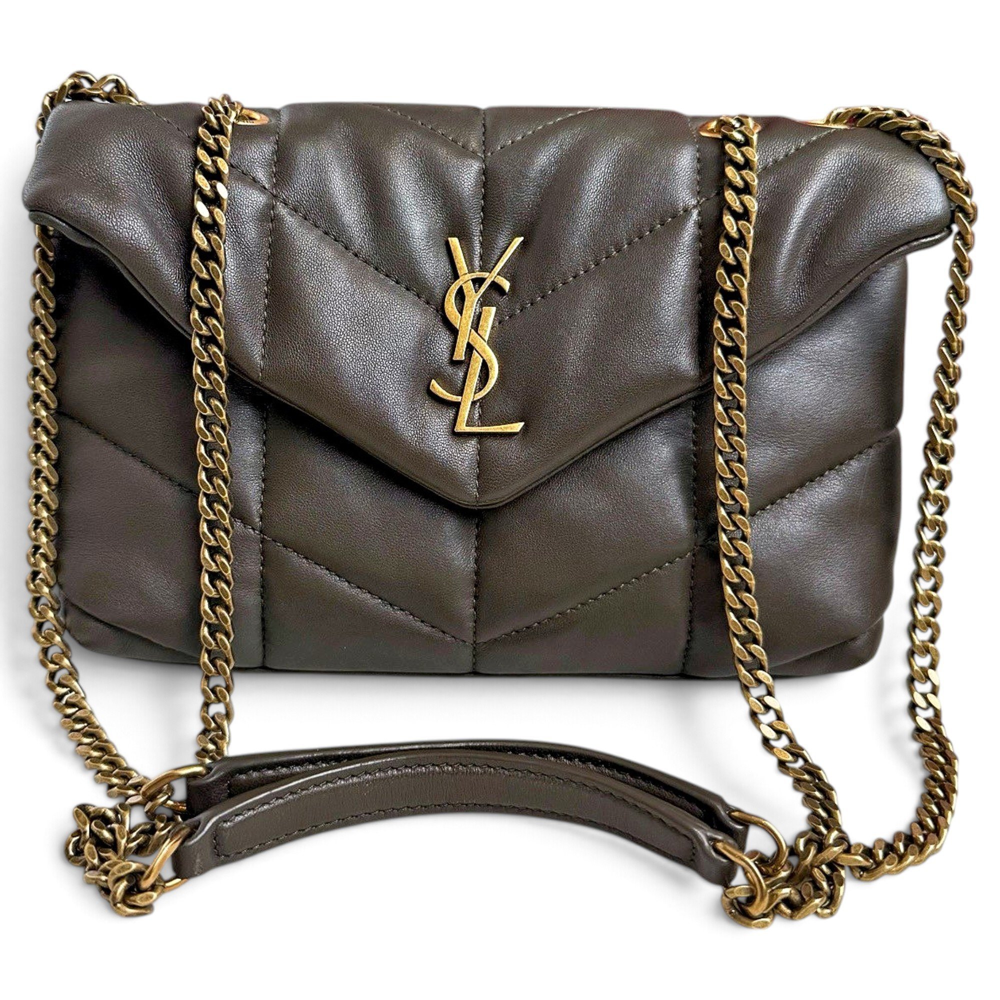 Loulou Puffer leather handbag