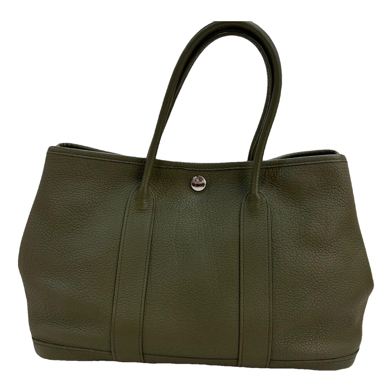 Garden Party leather handbag