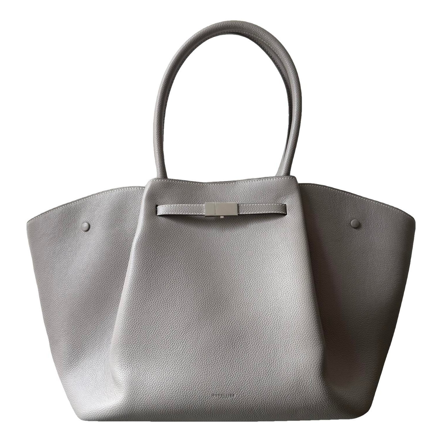 Leather tote