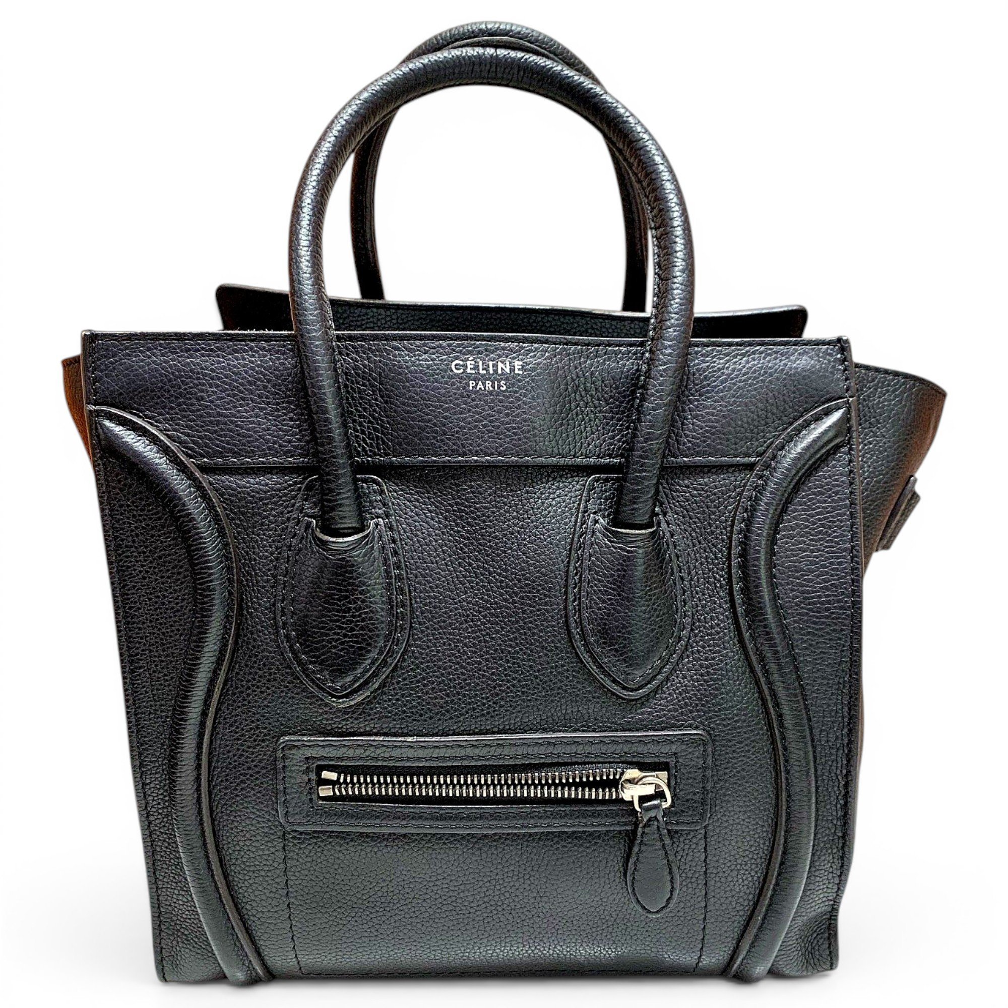 Luggage leather handbag