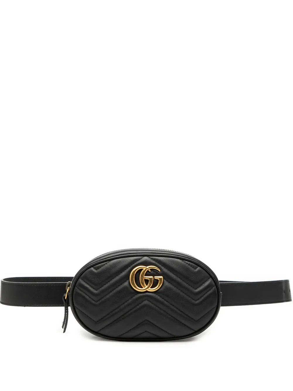 2016-2026 GG Marmont Matelasse Leather belt bag