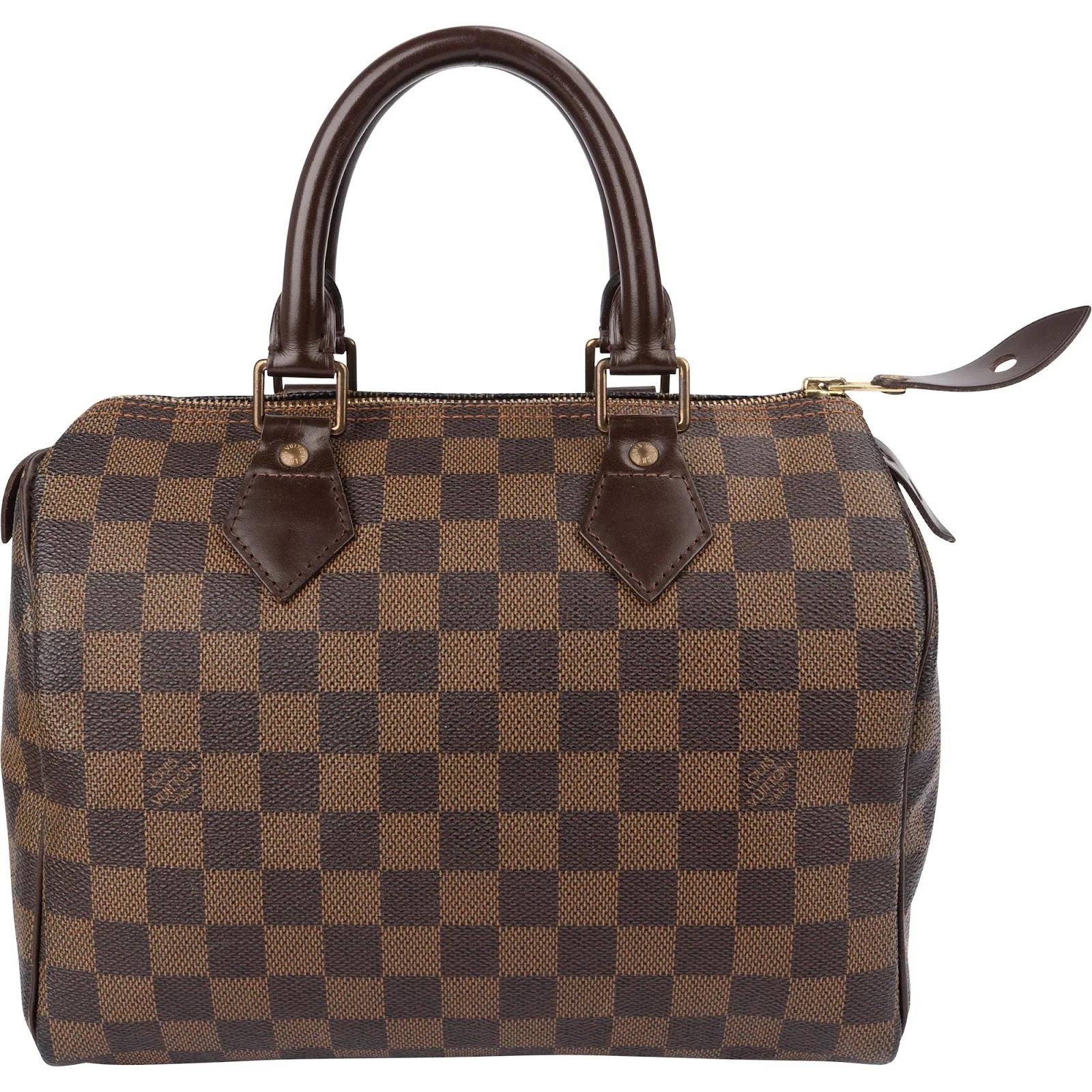 Louis Vuitton Speedy leather handbag