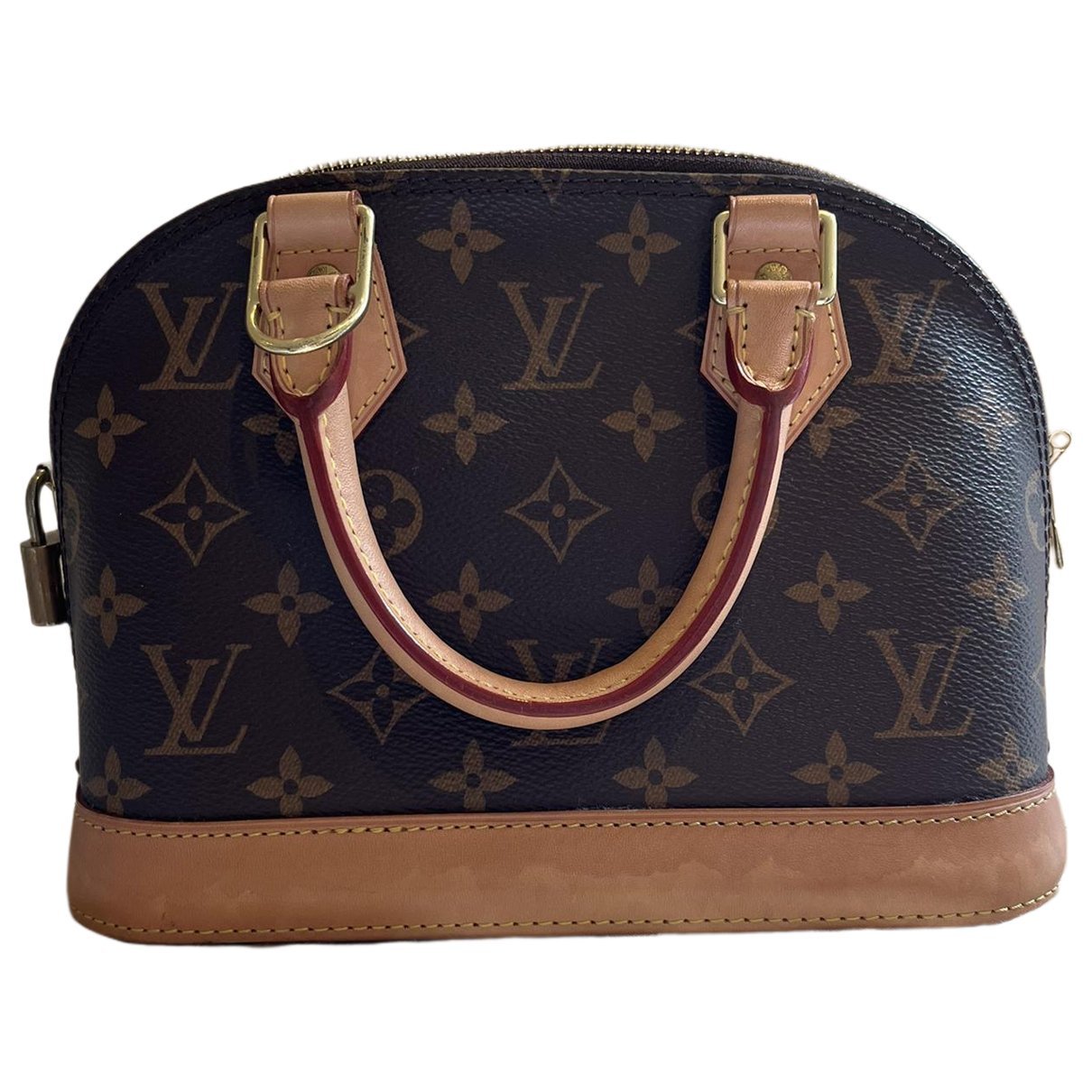 Alma leather handbag