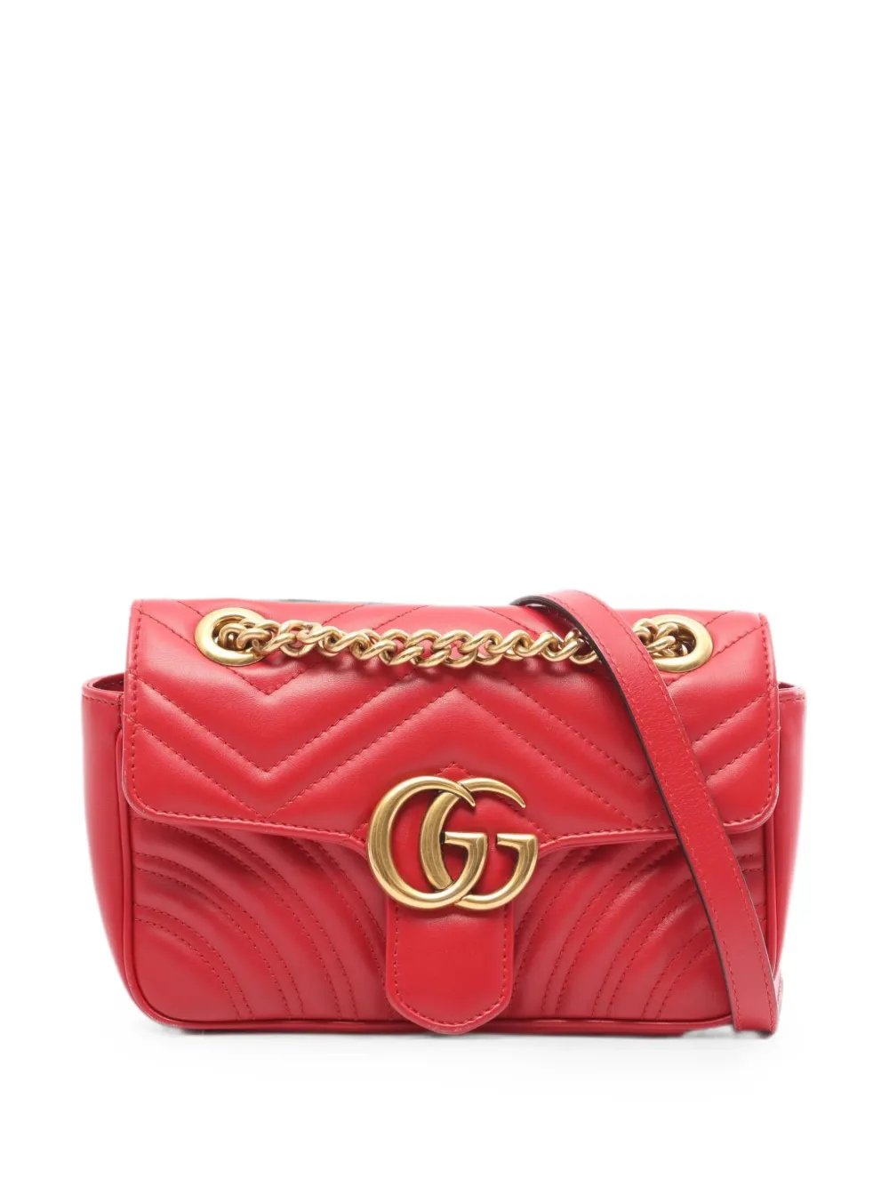 2010s GG Marmont chain-strap shoulder bag