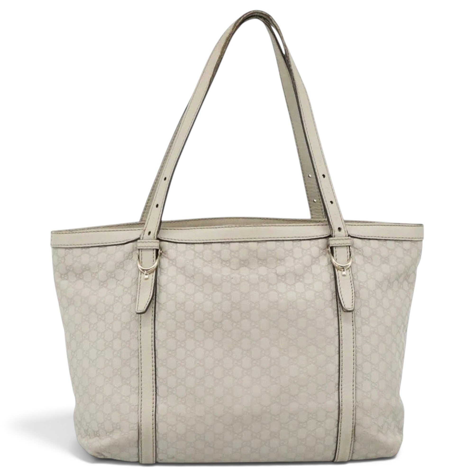 Leather tote