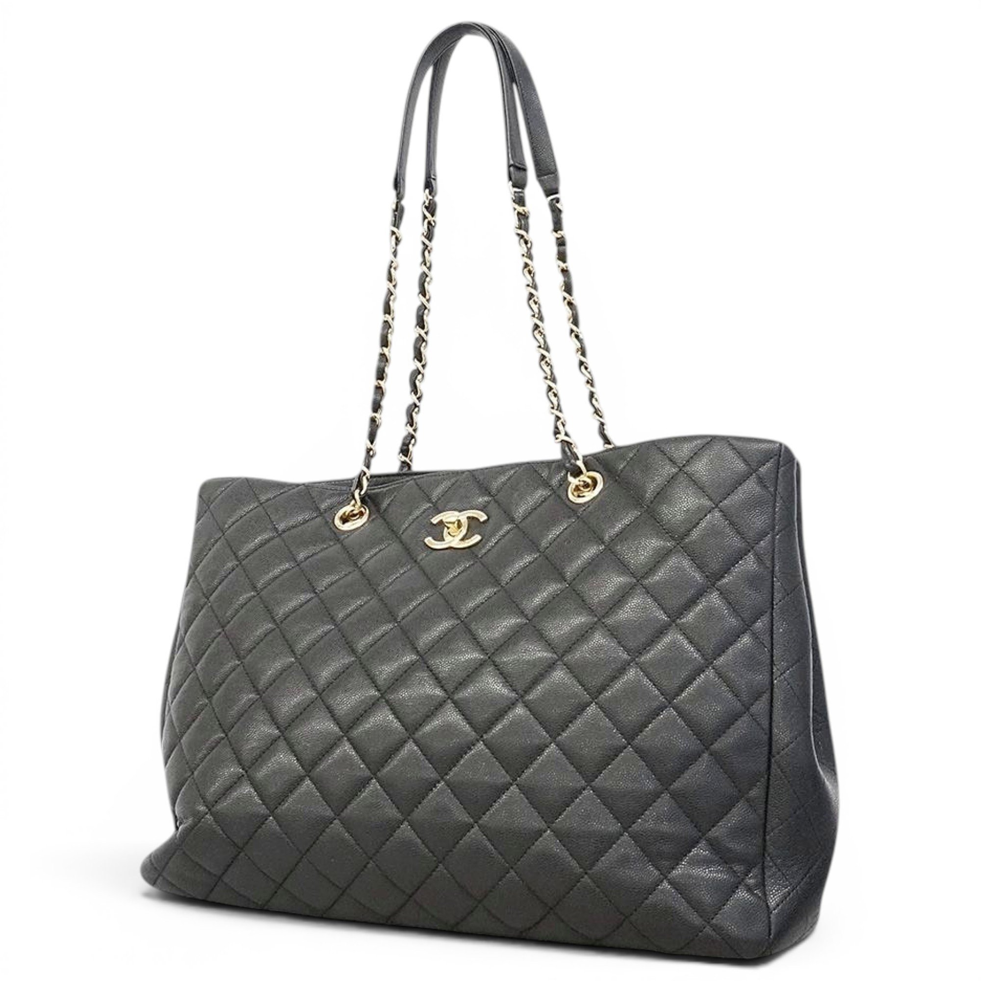 Leather tote