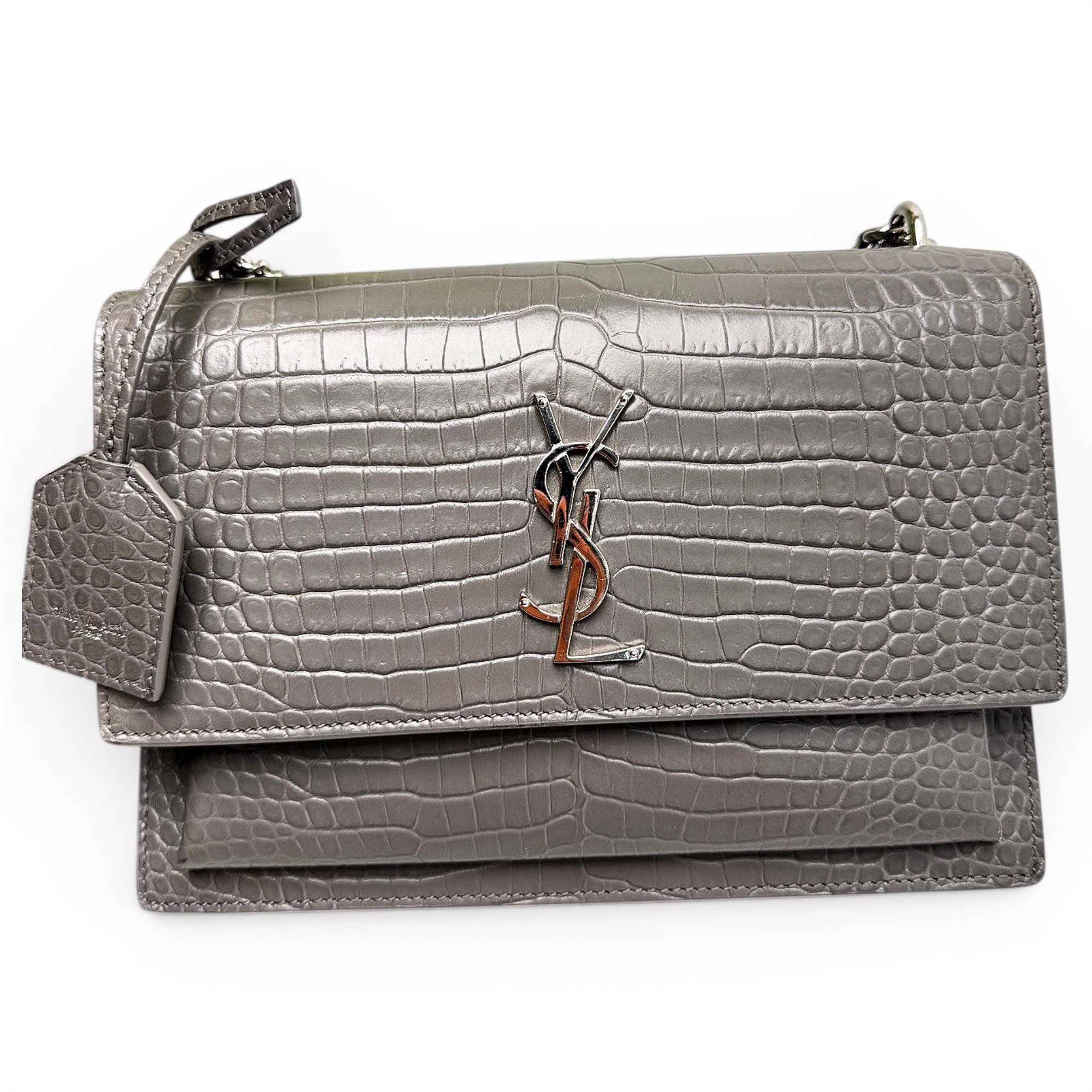 Sunset leather handbag