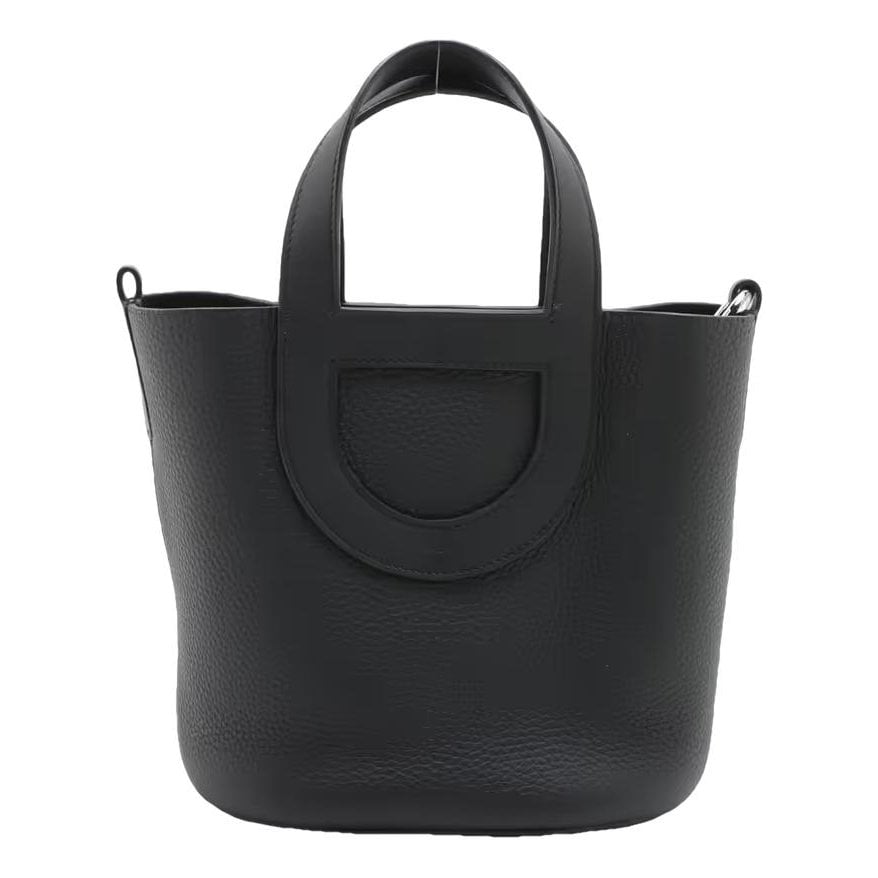 Leather tote