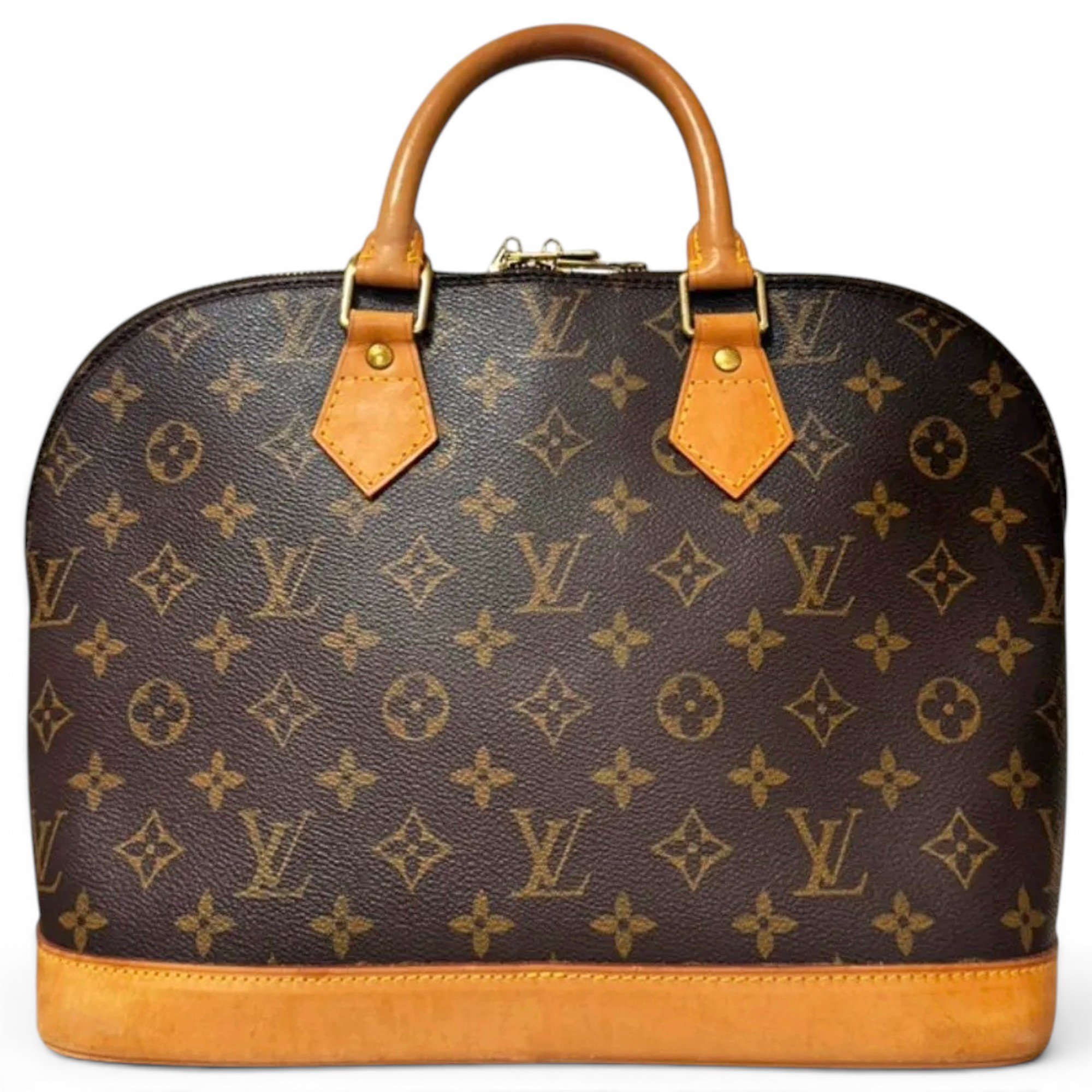 Alma leather handbag