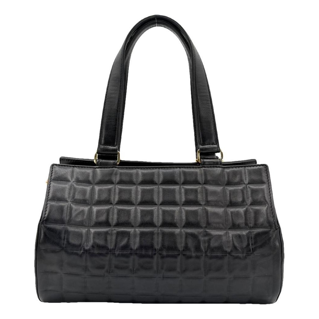 East West Chocolate Bar leather handbag