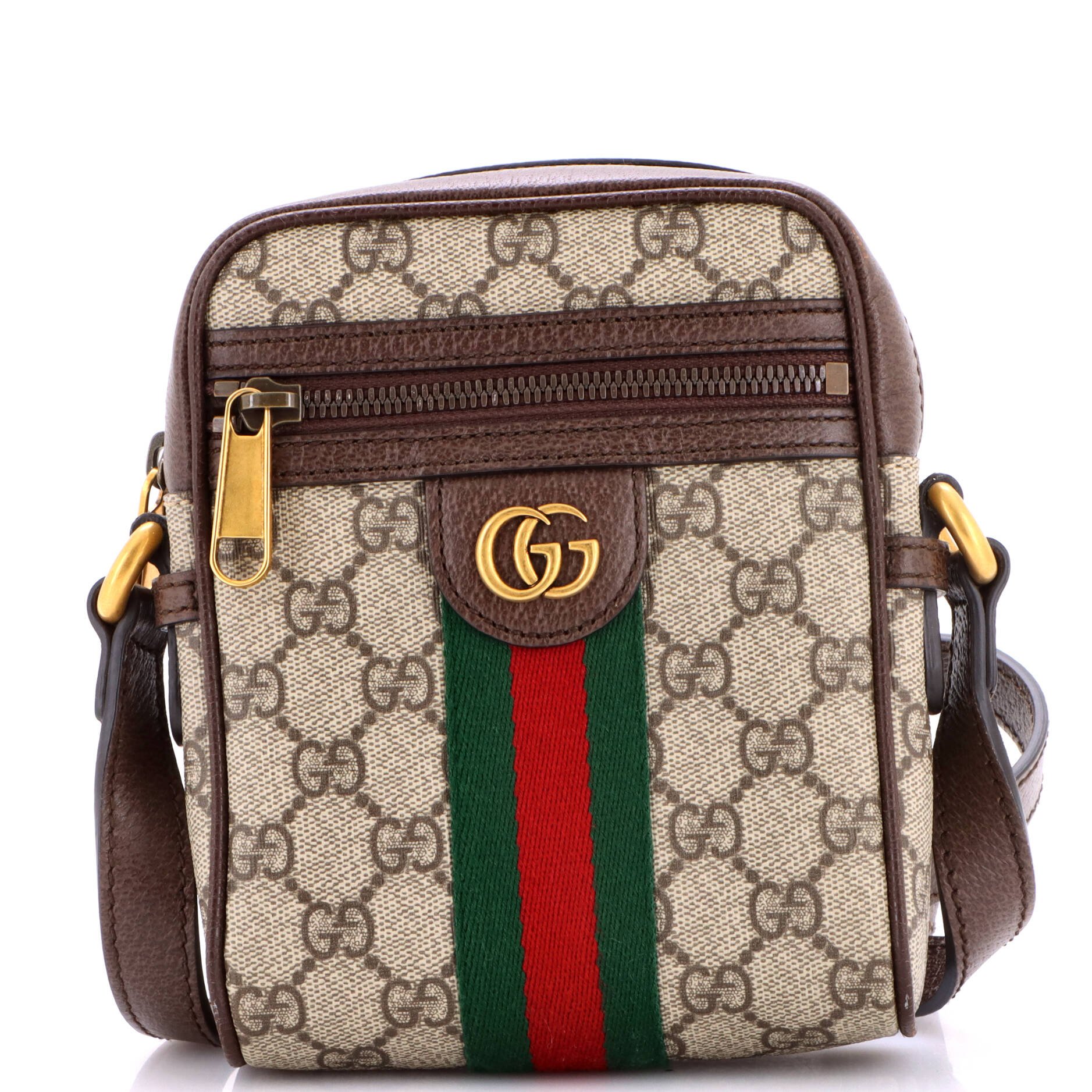 Ophidia Messenger Bag GG Coated Canvas Mini