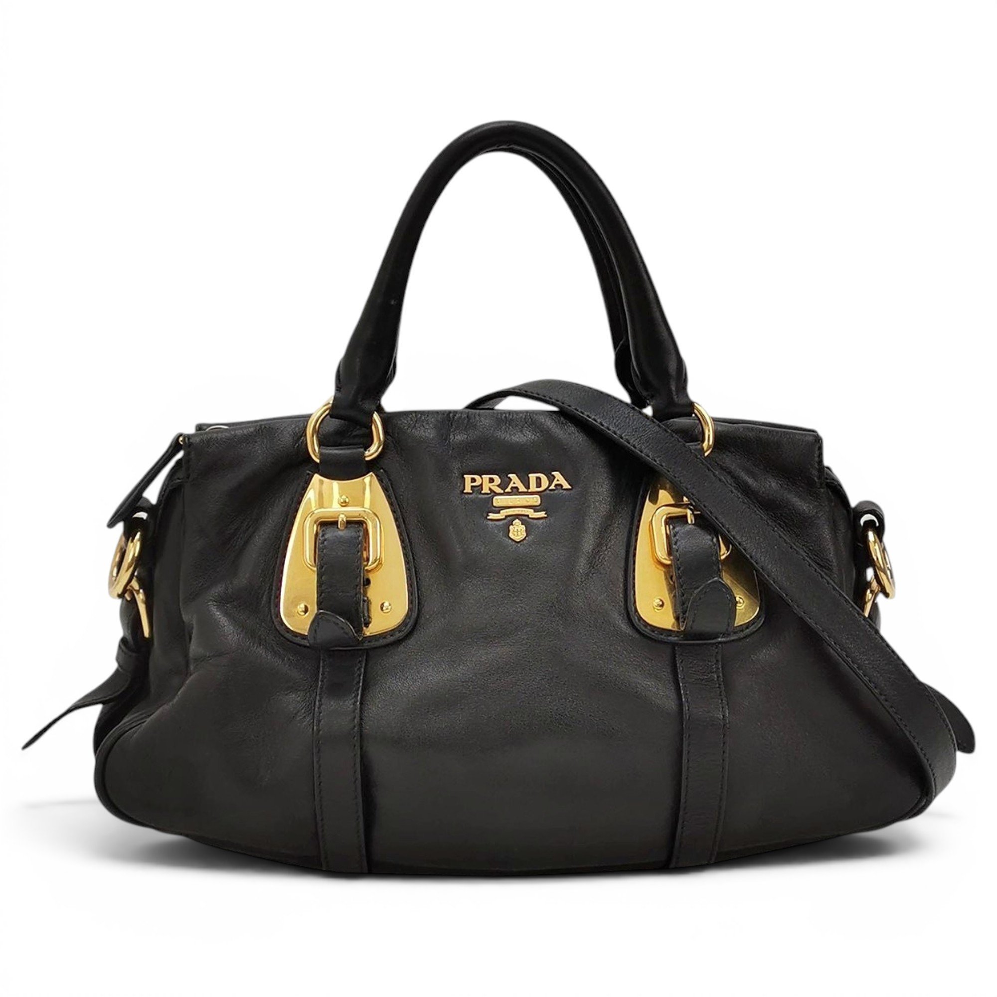 Leather handbag