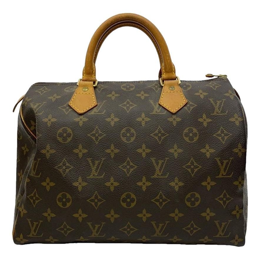 Speedy leather handbag