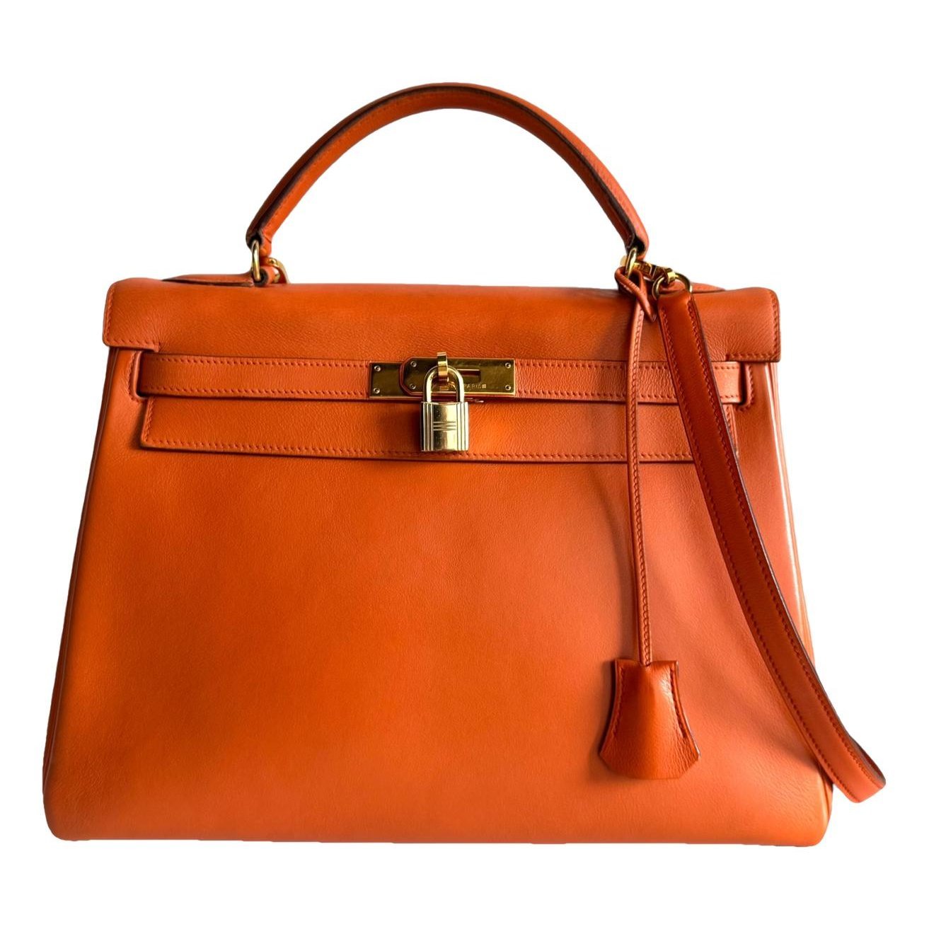Kelly 32 leather handbag