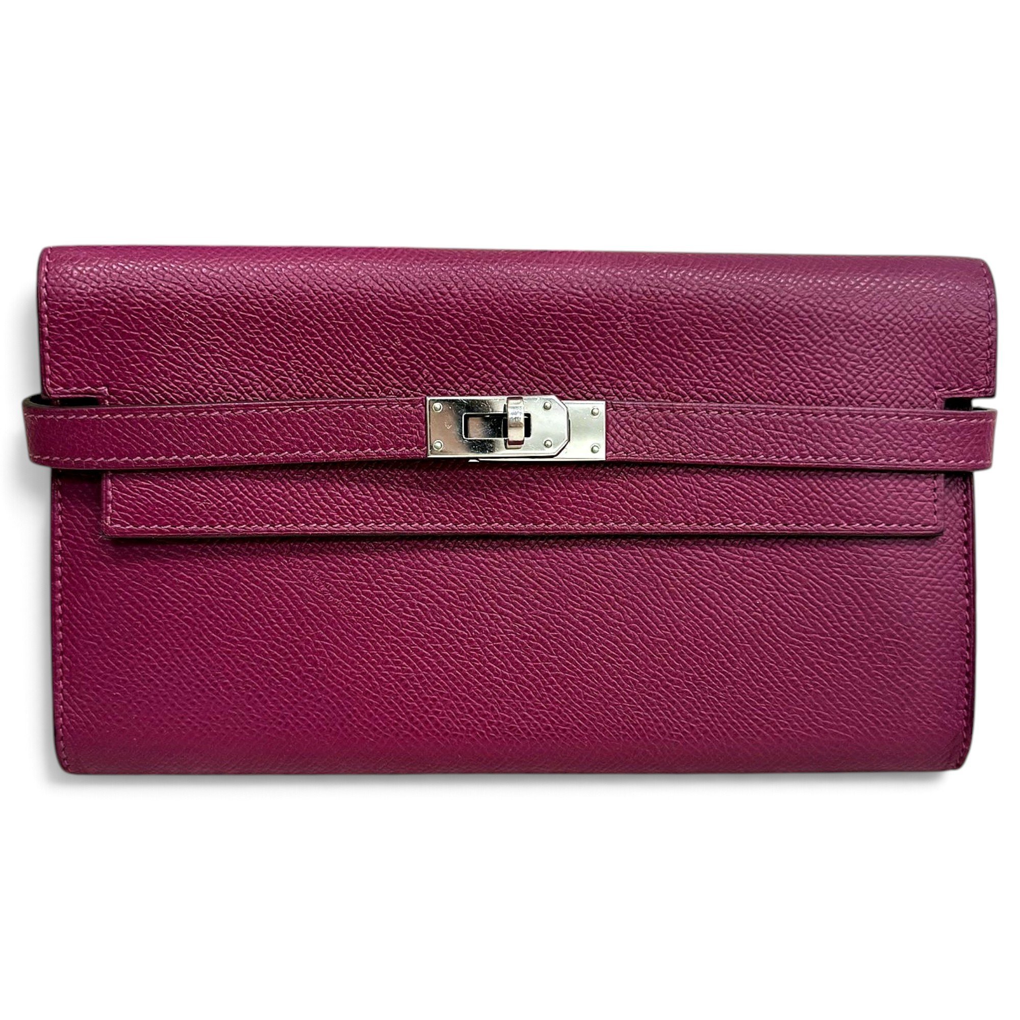 Kelly to go leather clutch bag