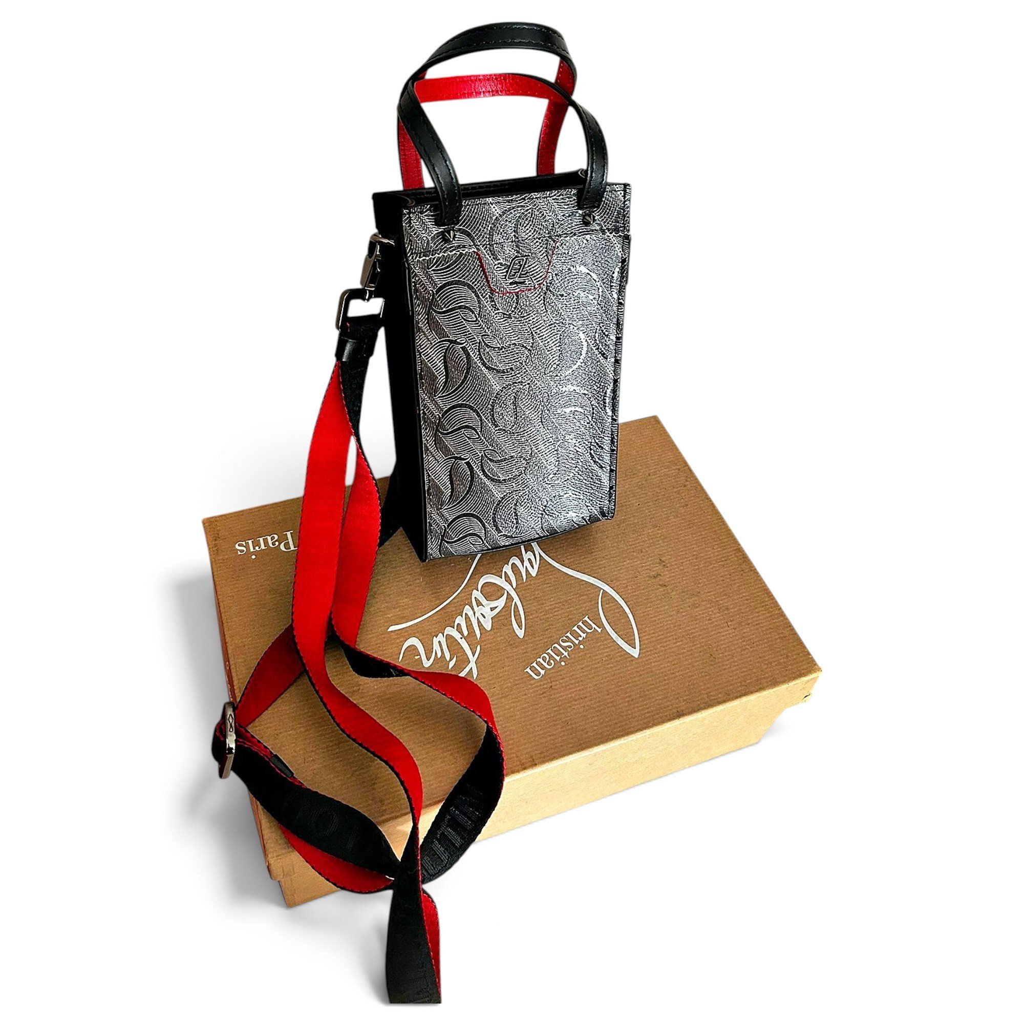 Leather crossbody bag