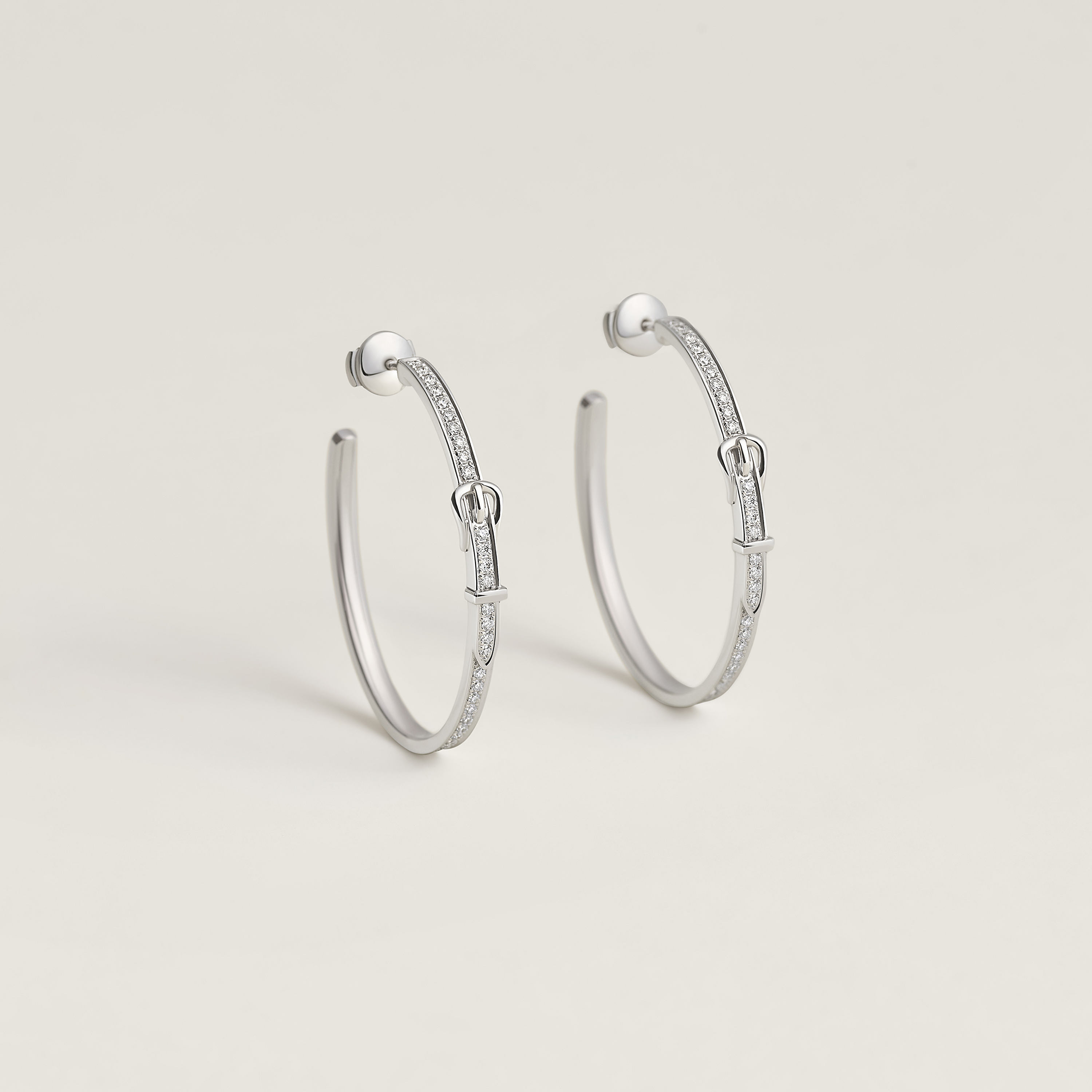 Etriviere dangle earrings, large model