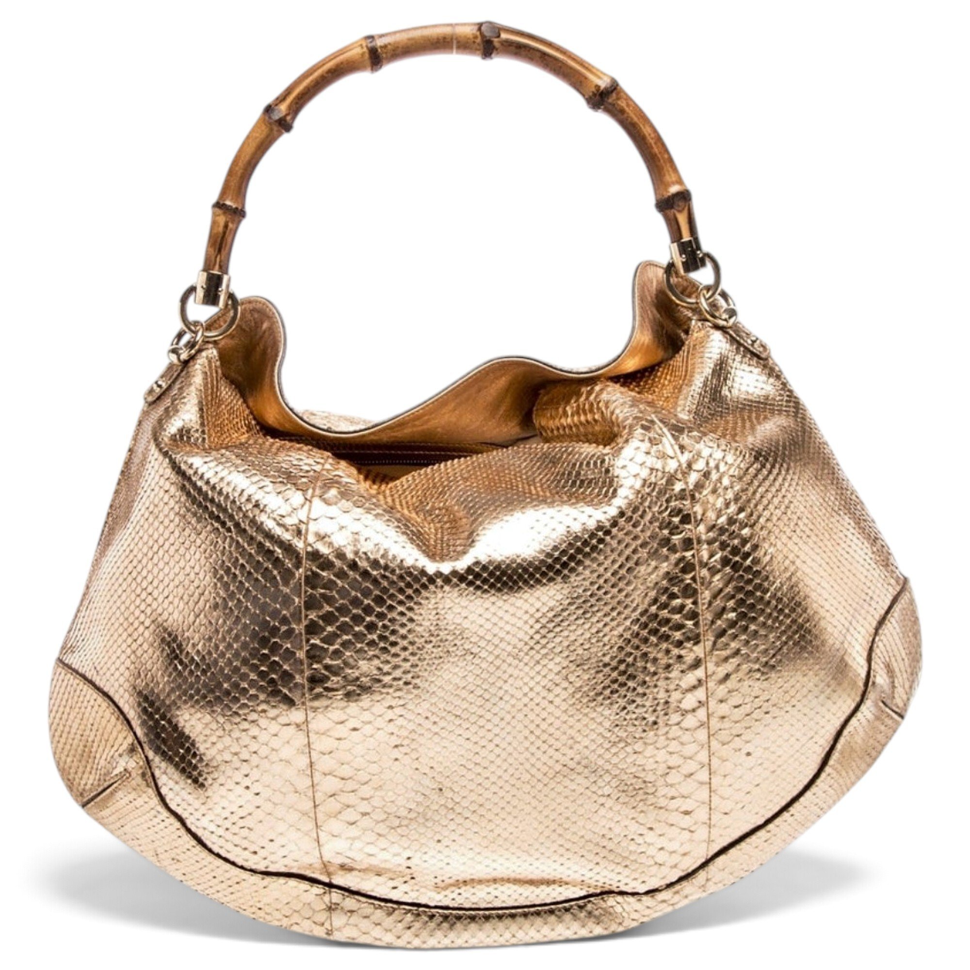 Hobo python handbag
