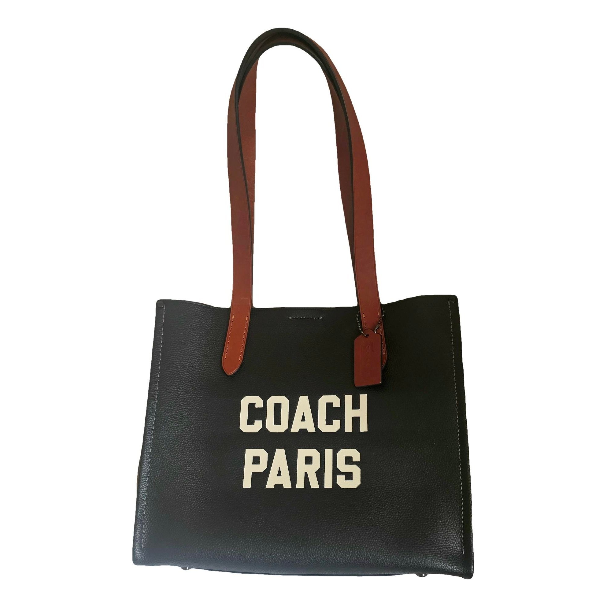 Leather tote