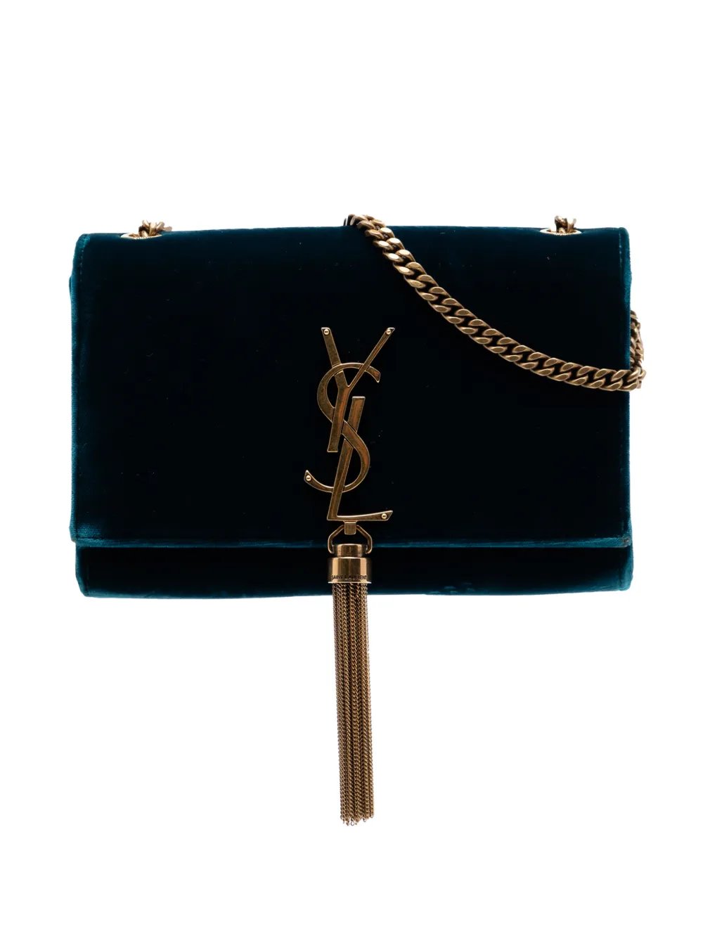 2013-2026 Small Velvet Monogram Kate Tassel crossbody bag