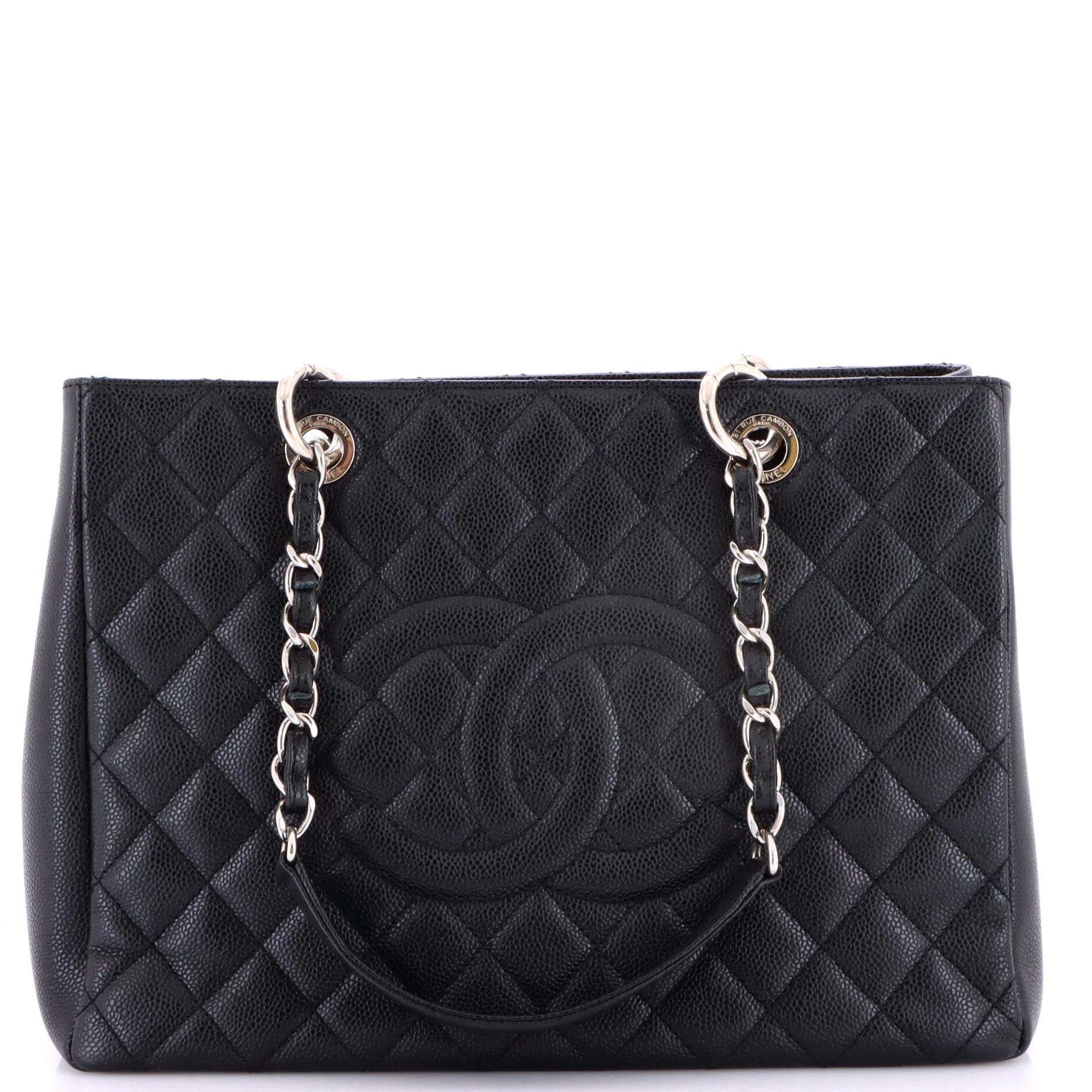 Classic CC Shopping leather tote