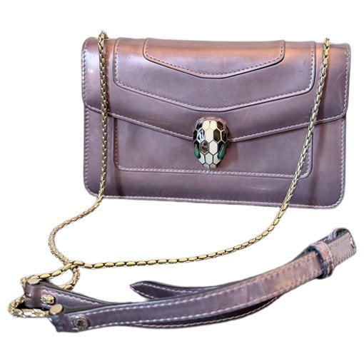 Serpenti patent leather crossbody bag