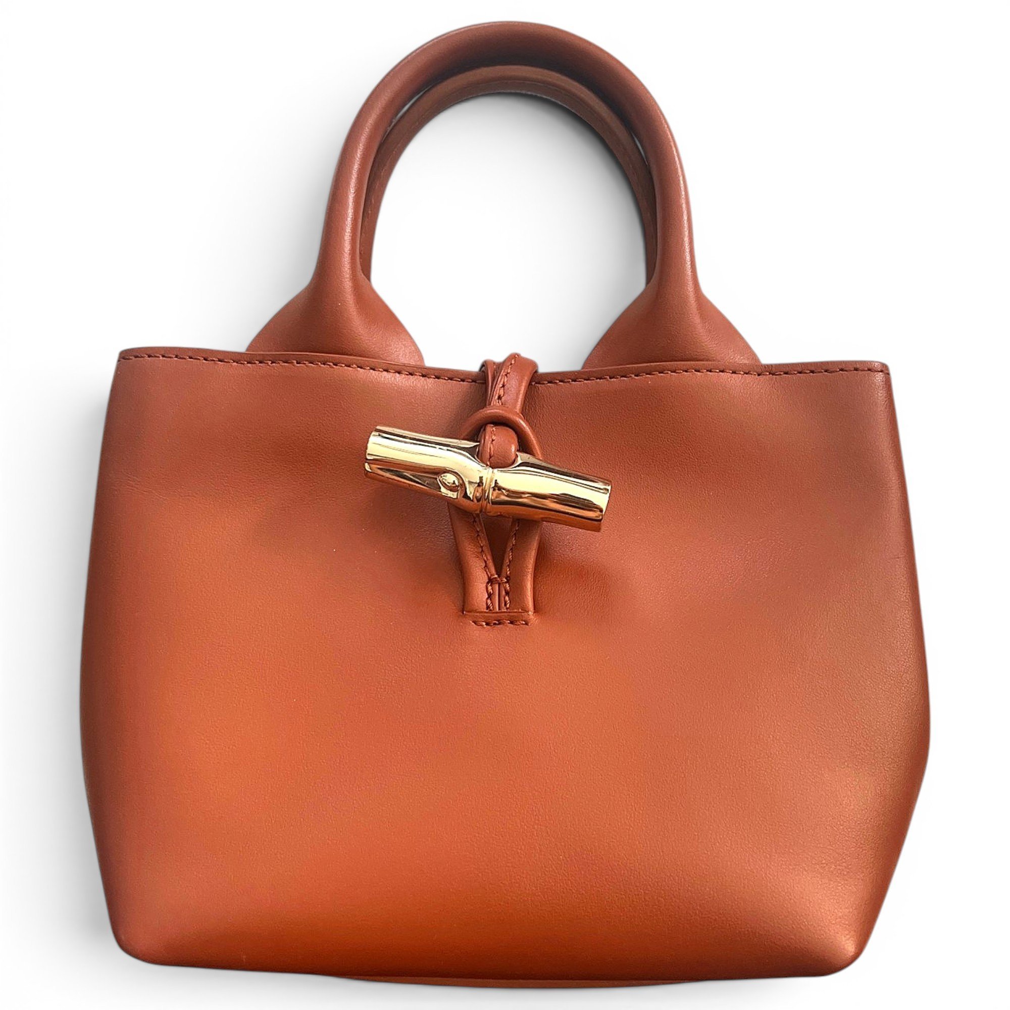 Roseau leather crossbody bag