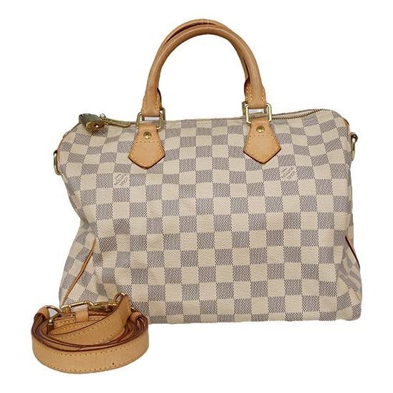 Speedy leather handbag