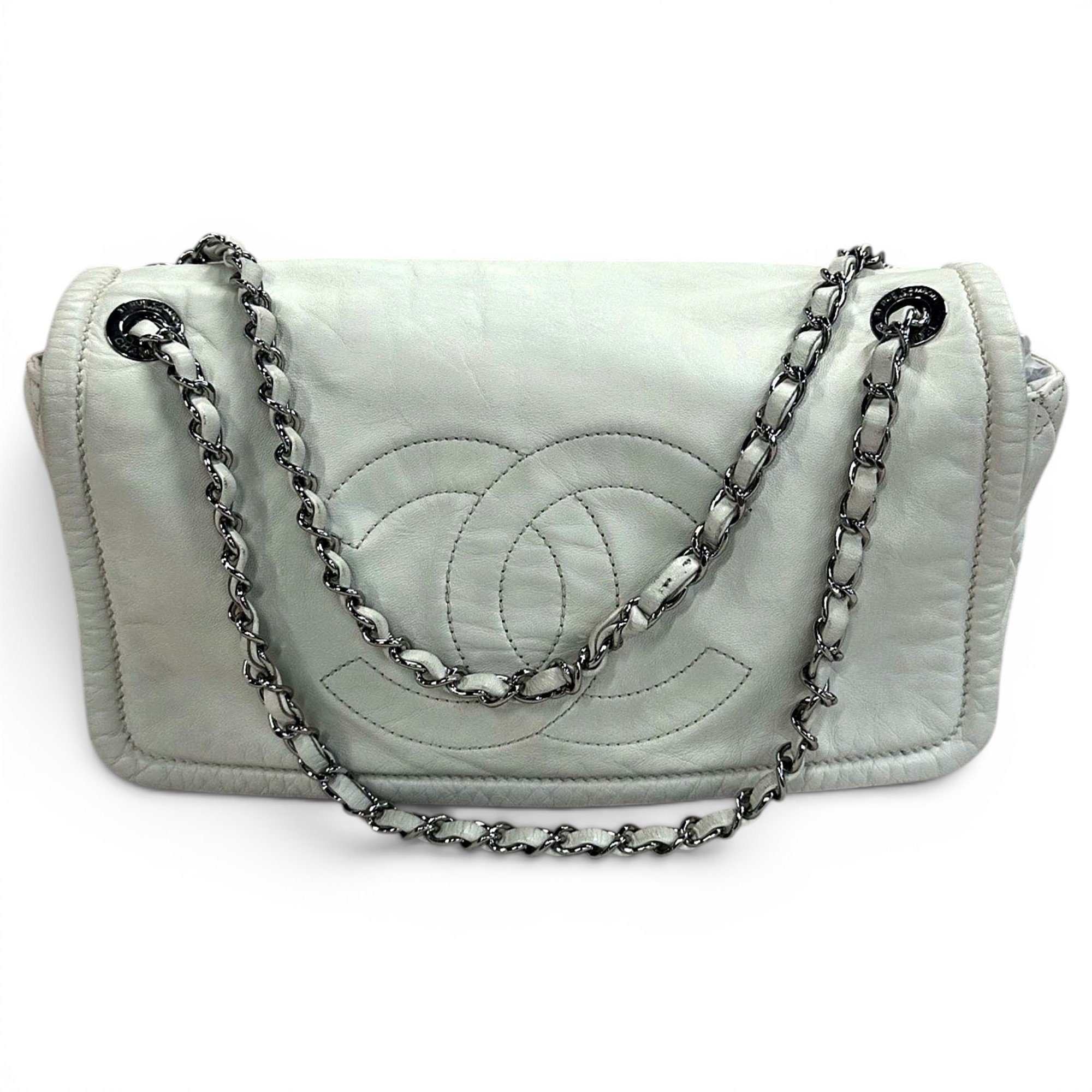 Coco Luxe leather handbag