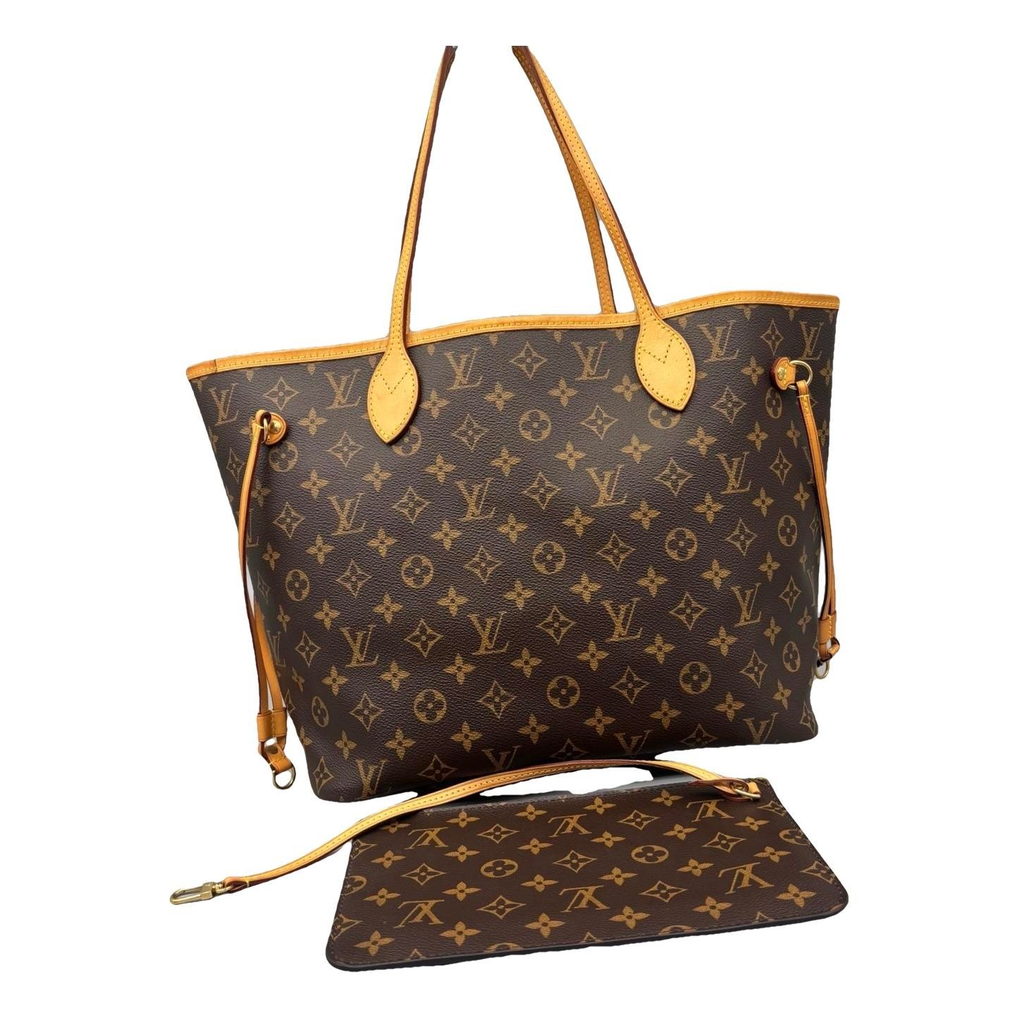 Neverfull leather handbag