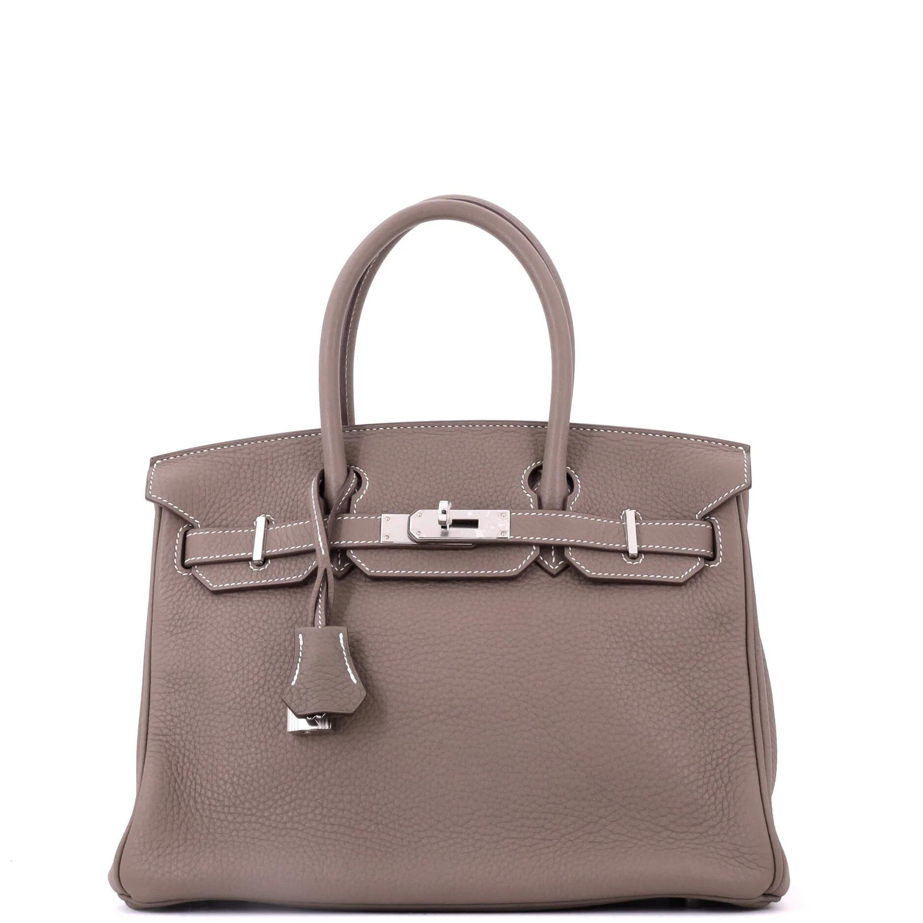 Birkin 30 leather tote