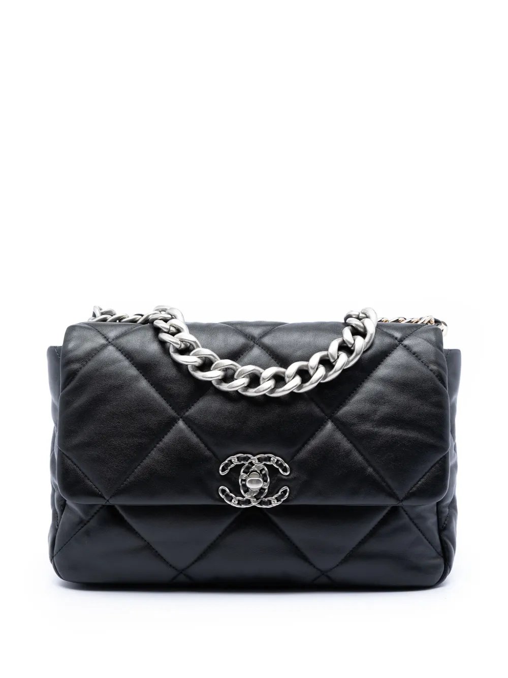 2021-2026 Large Lambskin 19 Flap satchel