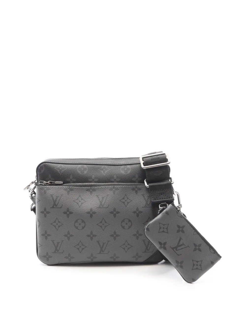 2020 Monogram Eclipse Trio Messenger crossbody bag