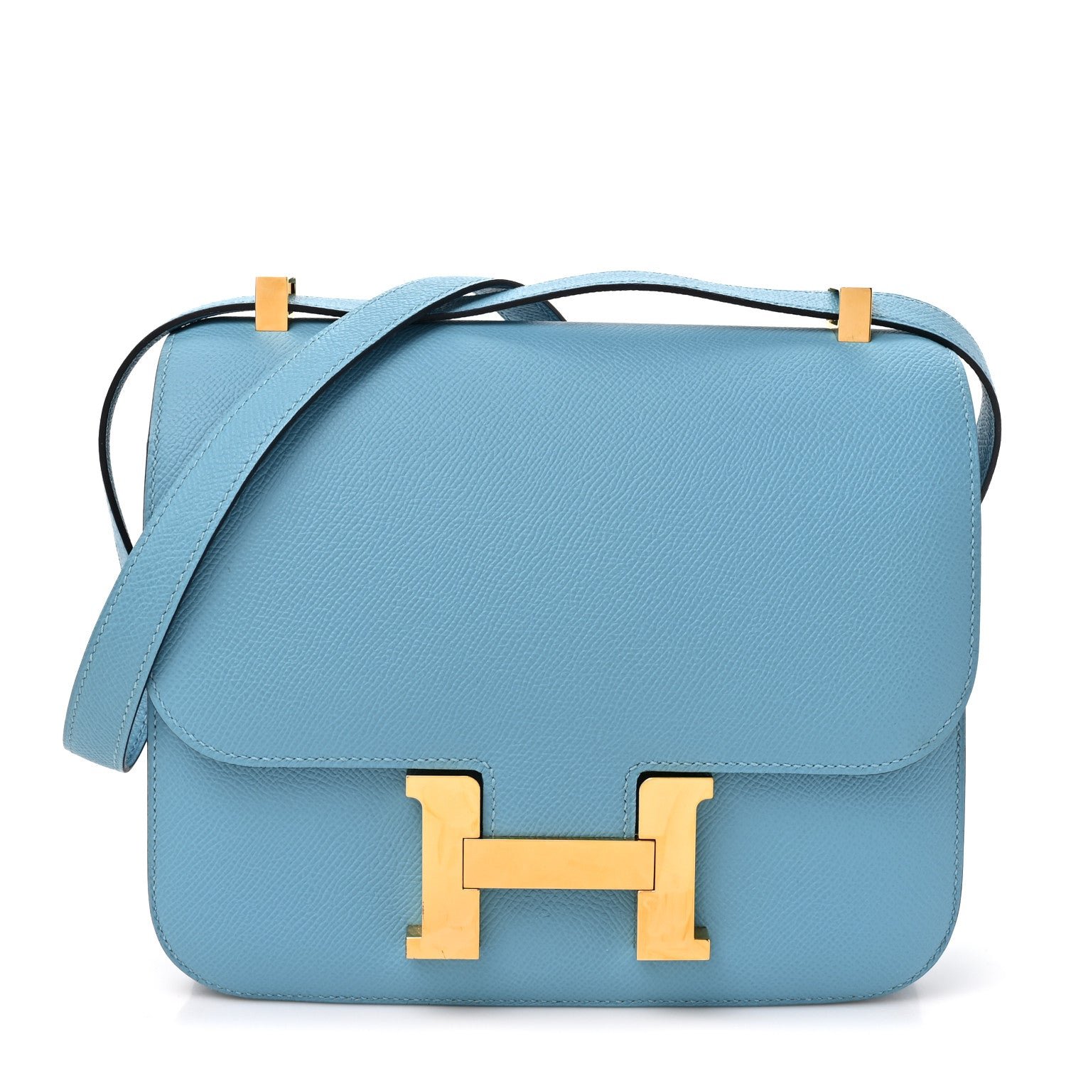 Hermes Epsom Constance 24 Bleu Du Nord