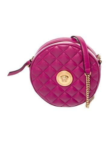 Embossed Leather Crossbody Bag