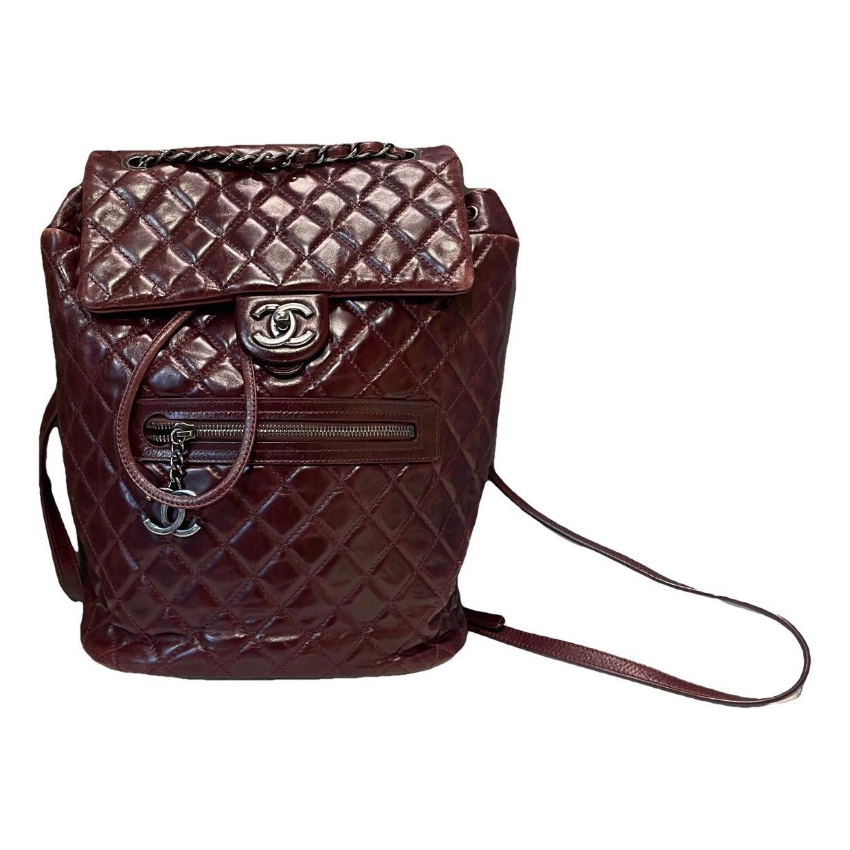 Mountain leather backpack