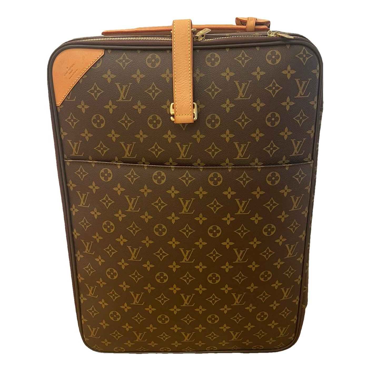 Louis Vuitton Pegase leather travel bag