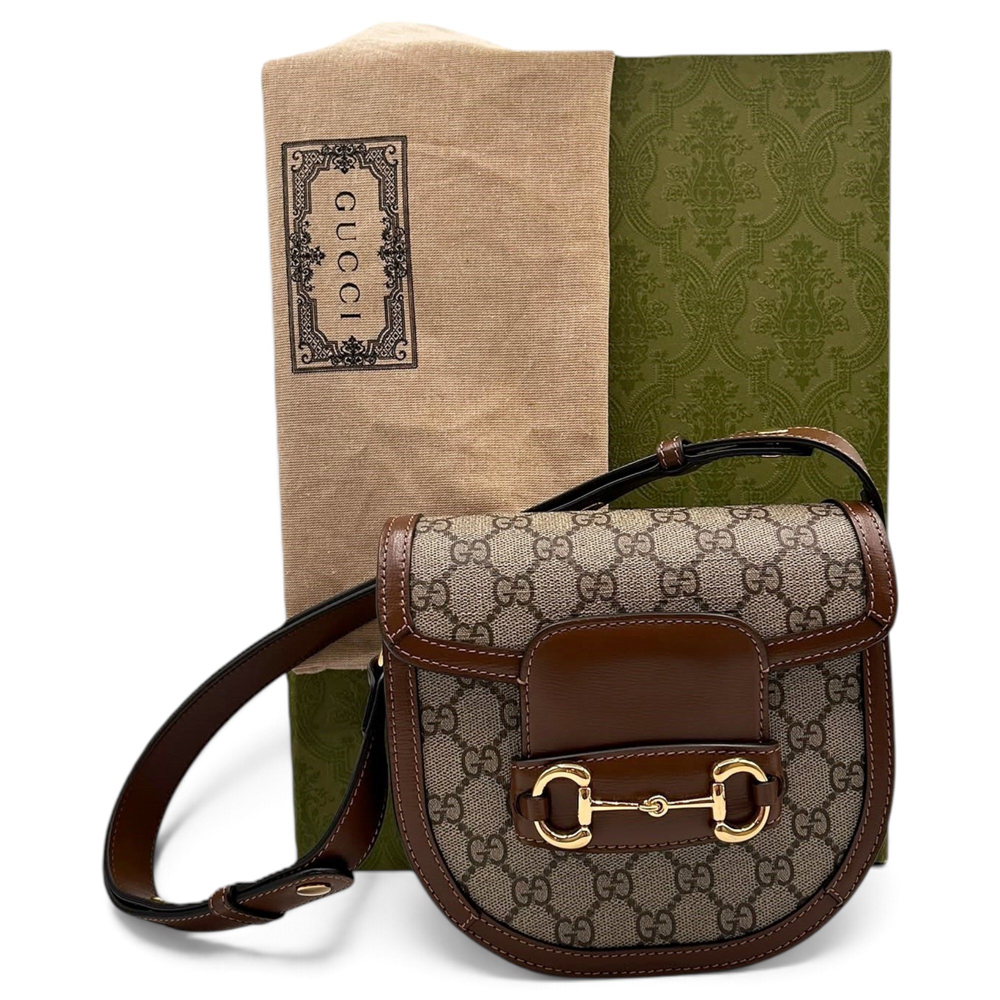 Horsebit 1955 cloth handbag