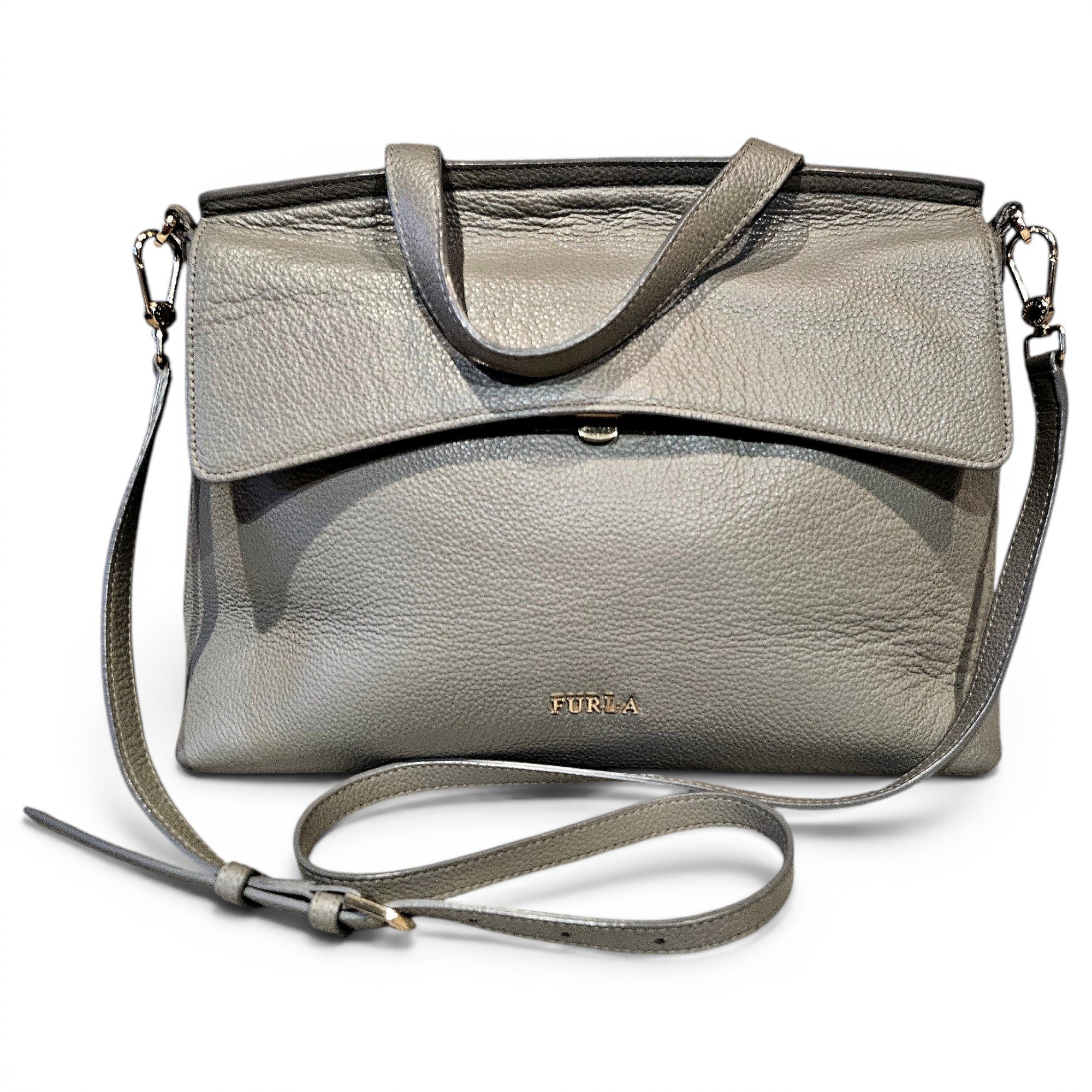 Leather handbag