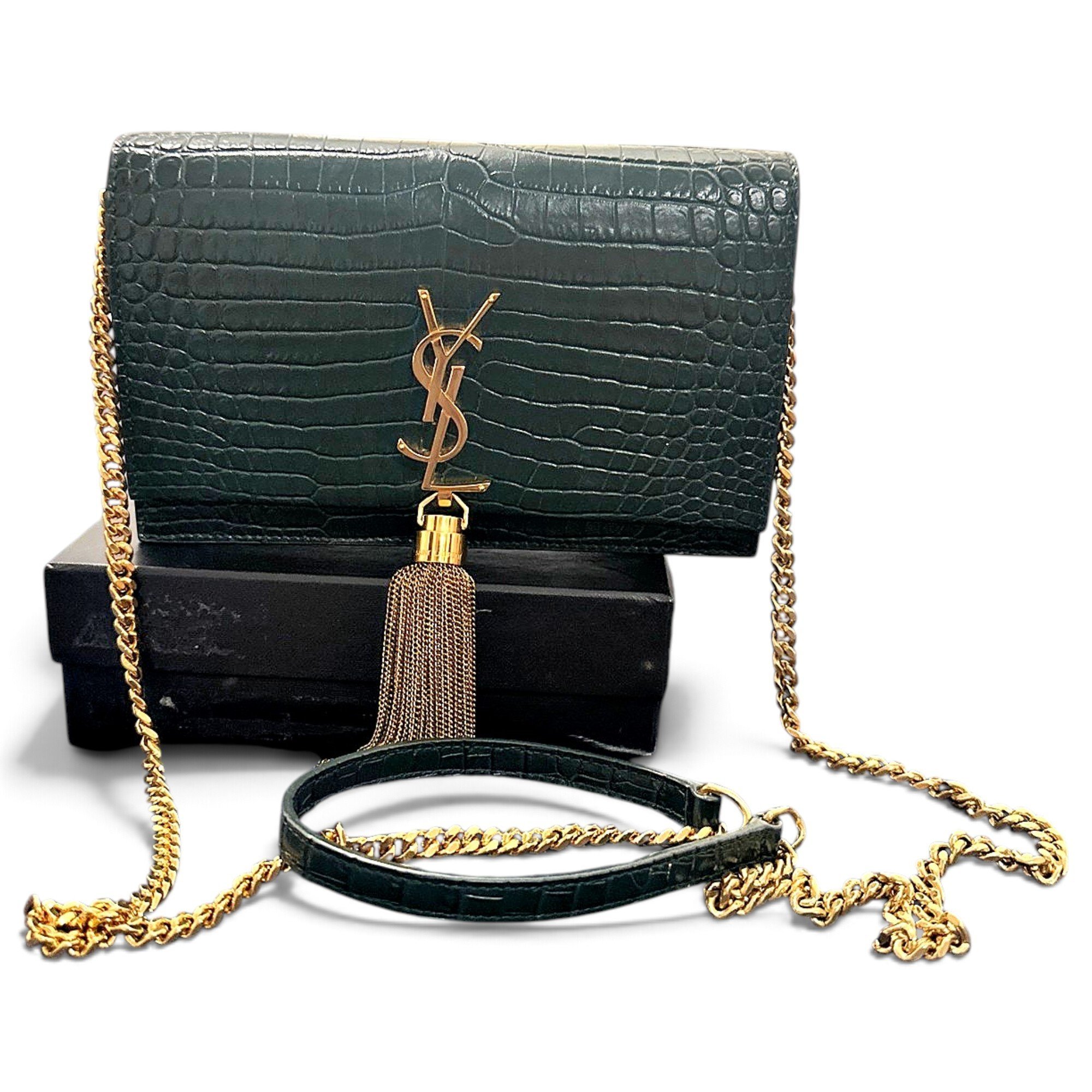 Leather crossbody bag