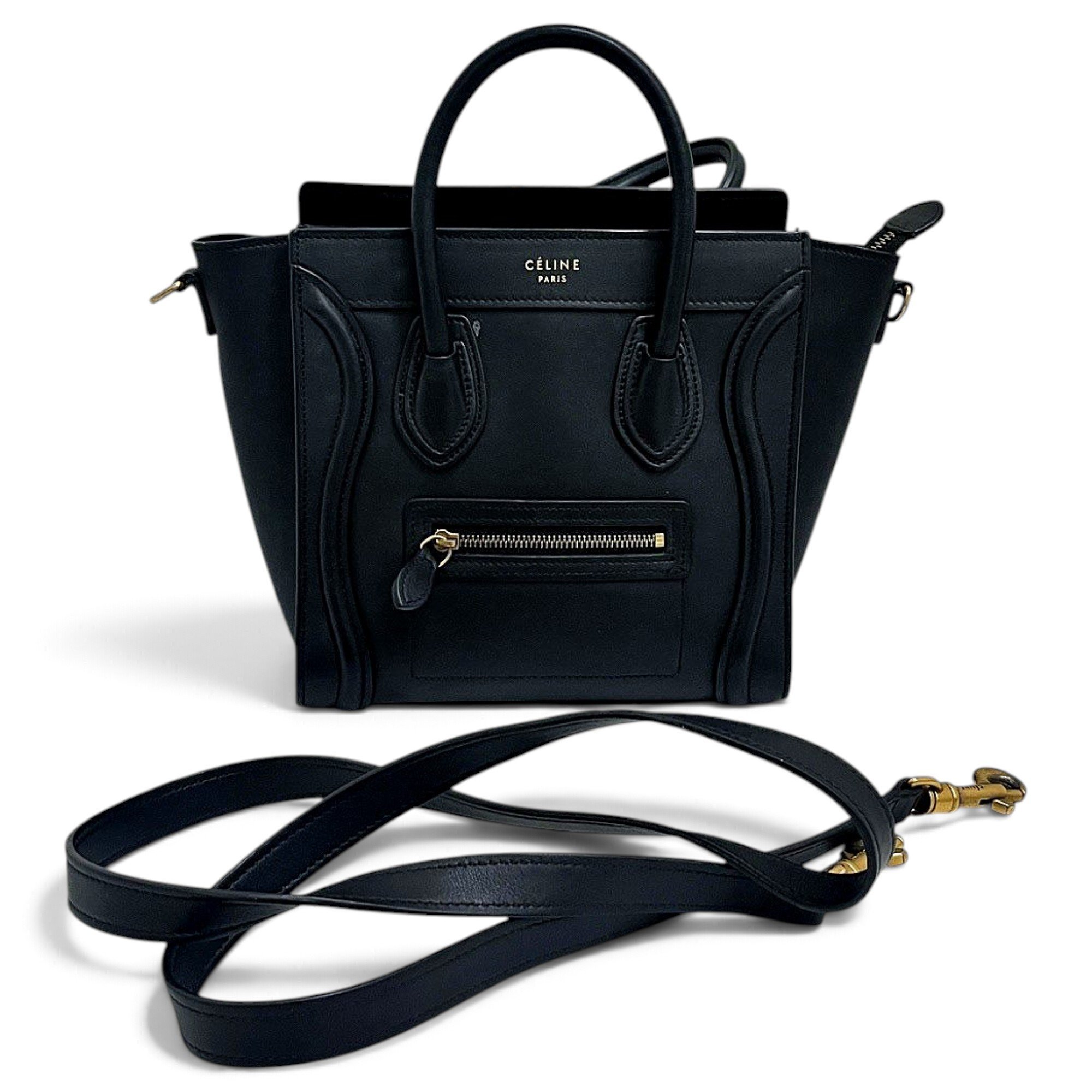 Luggage leather handbag