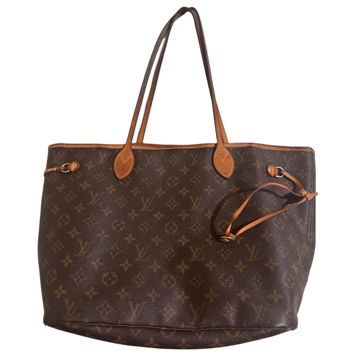 Neverfull leather tote