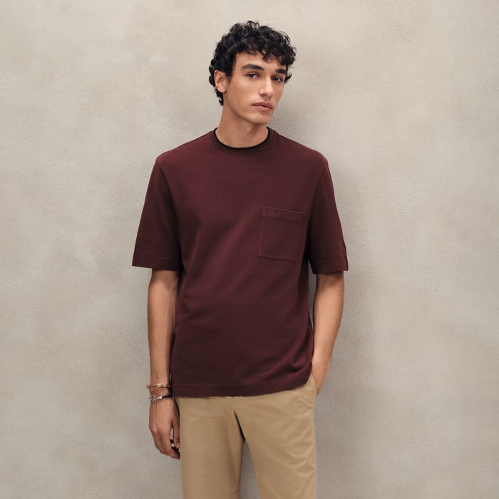 Bourgogne "Piqures Sellier" T-shirt