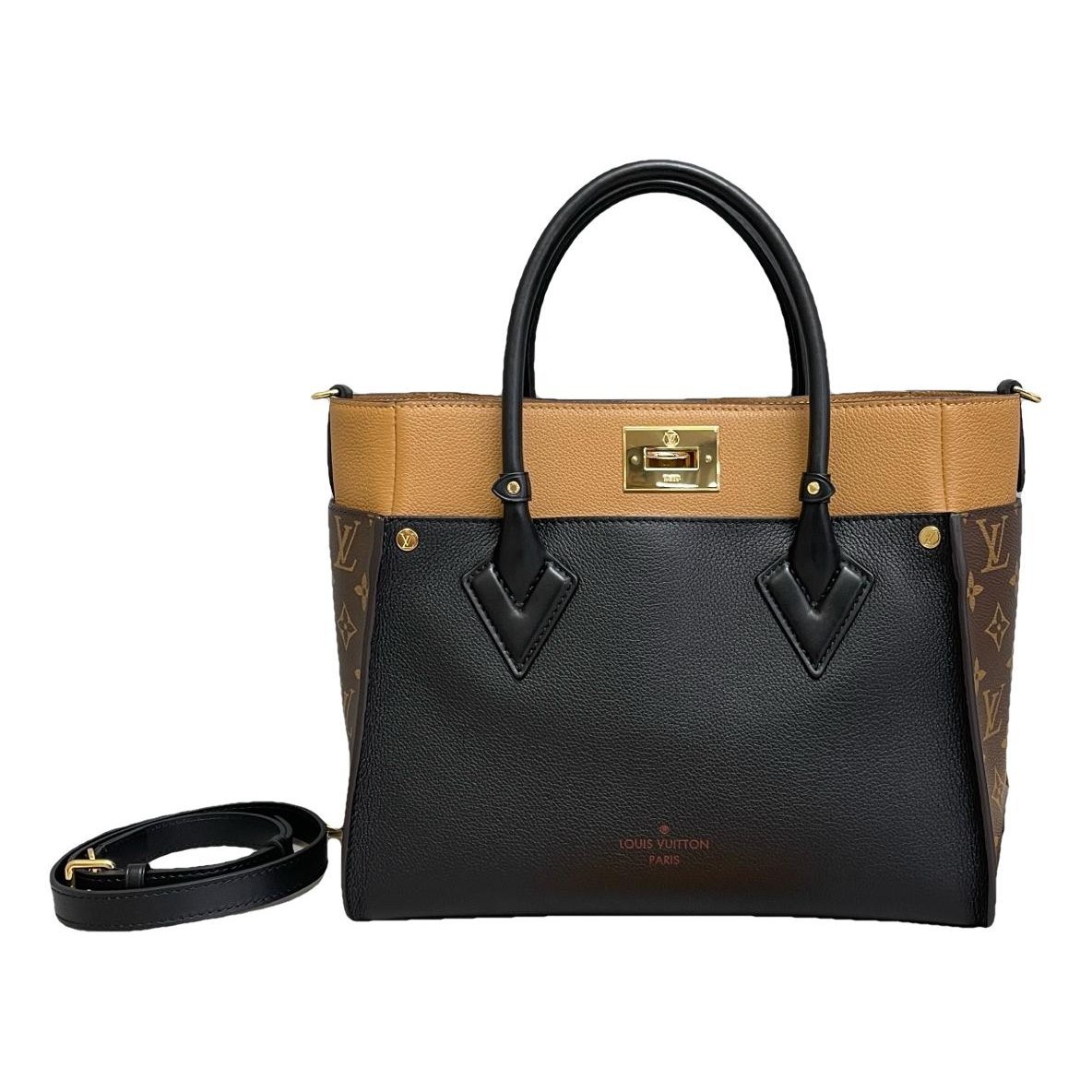 On My Side leather handbag