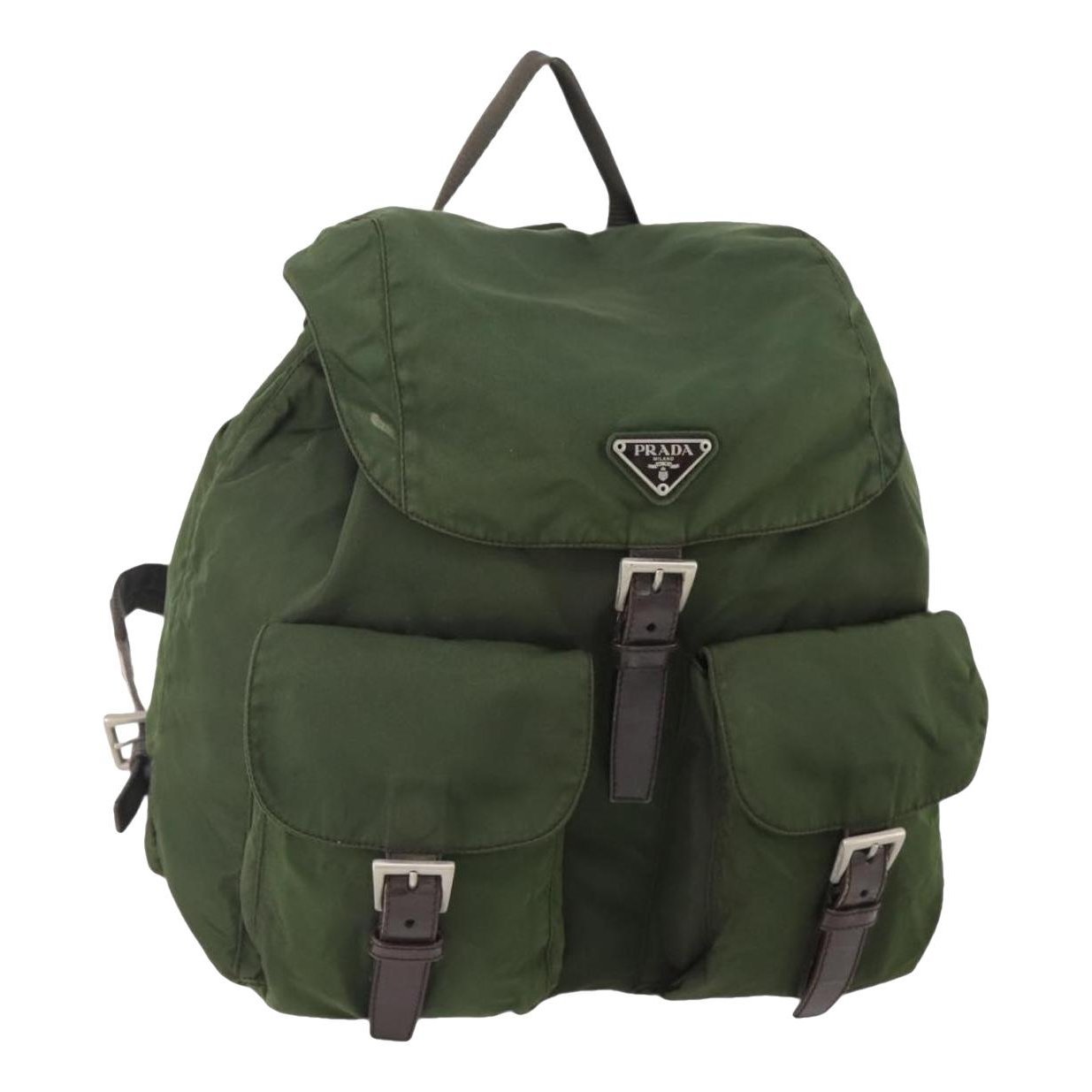 Leather backpack