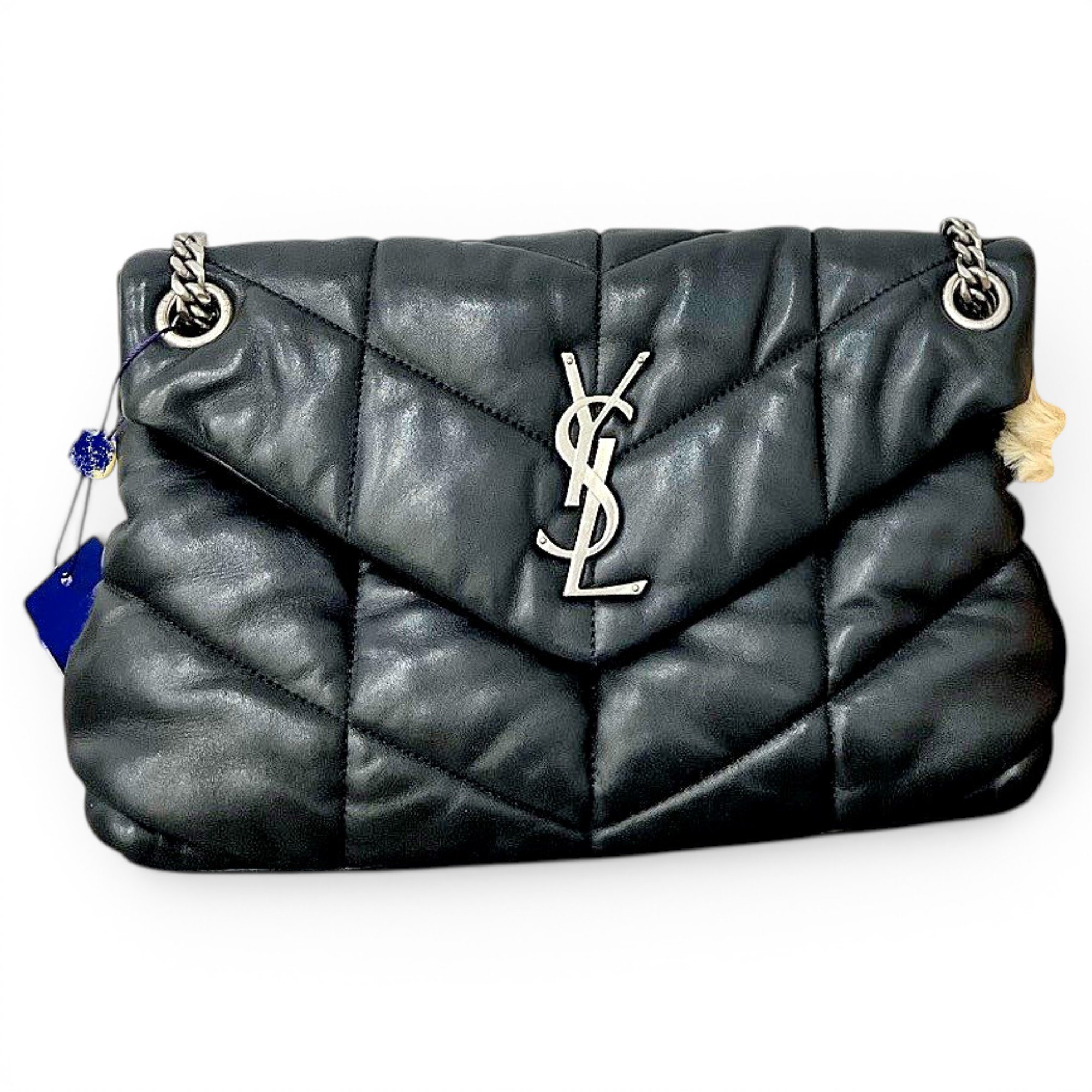 Loulou Puffer leather crossbody bag